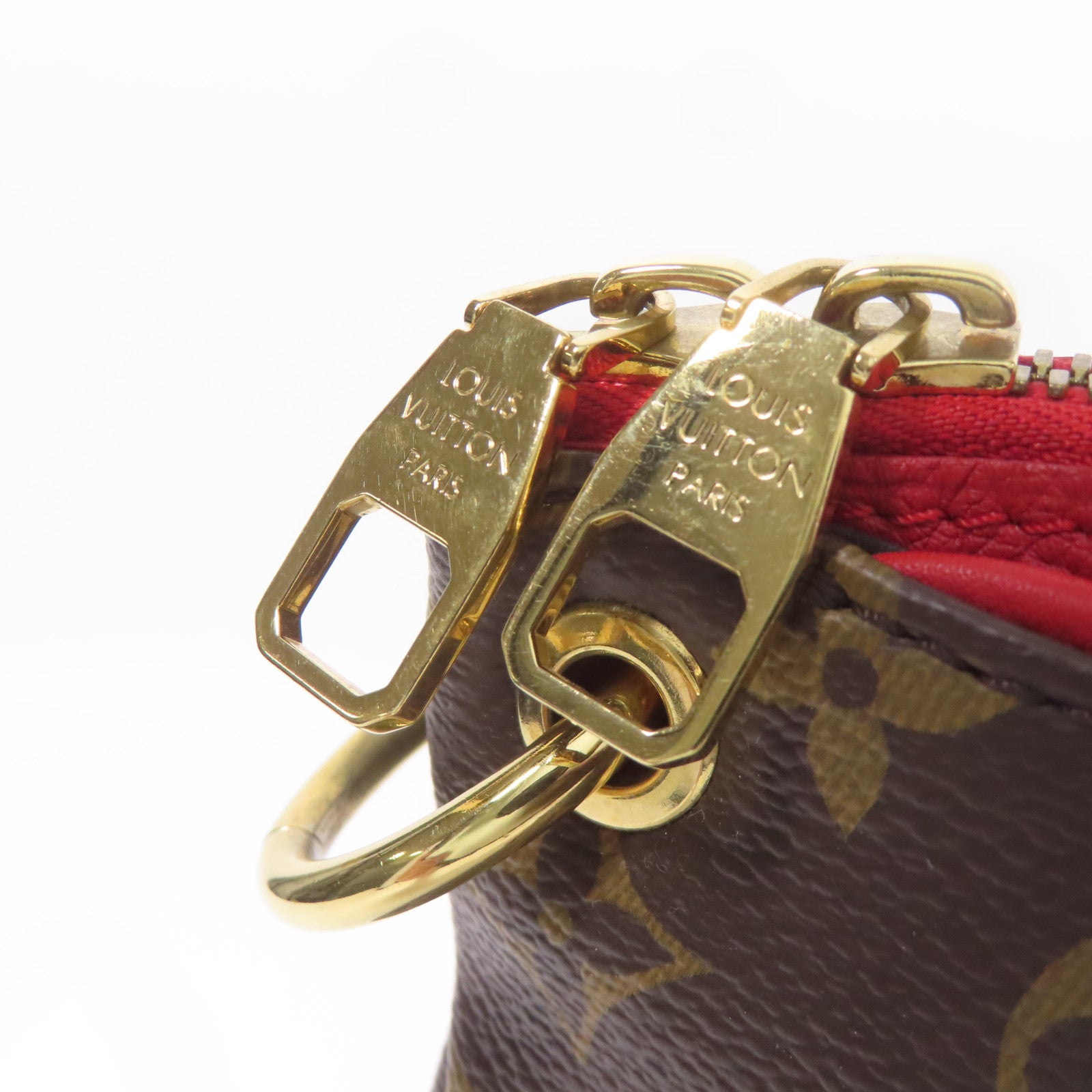 LOUIS VUITTON Monogram Pallas金扣手挽袋