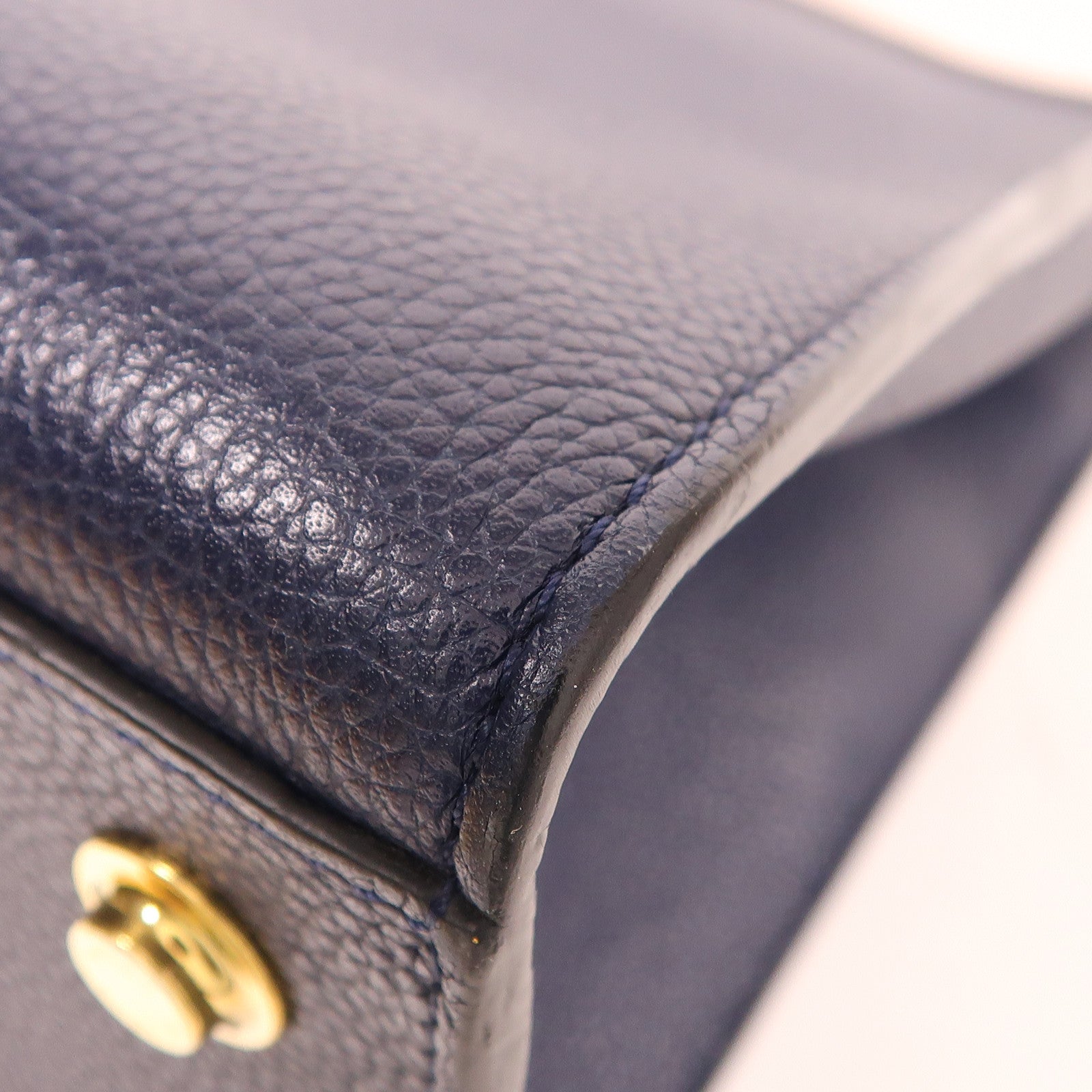 LOUIS VUITTON LV GHW City Steamer MM 2 Way Shoulder Bag M42496 Calfskin Leather