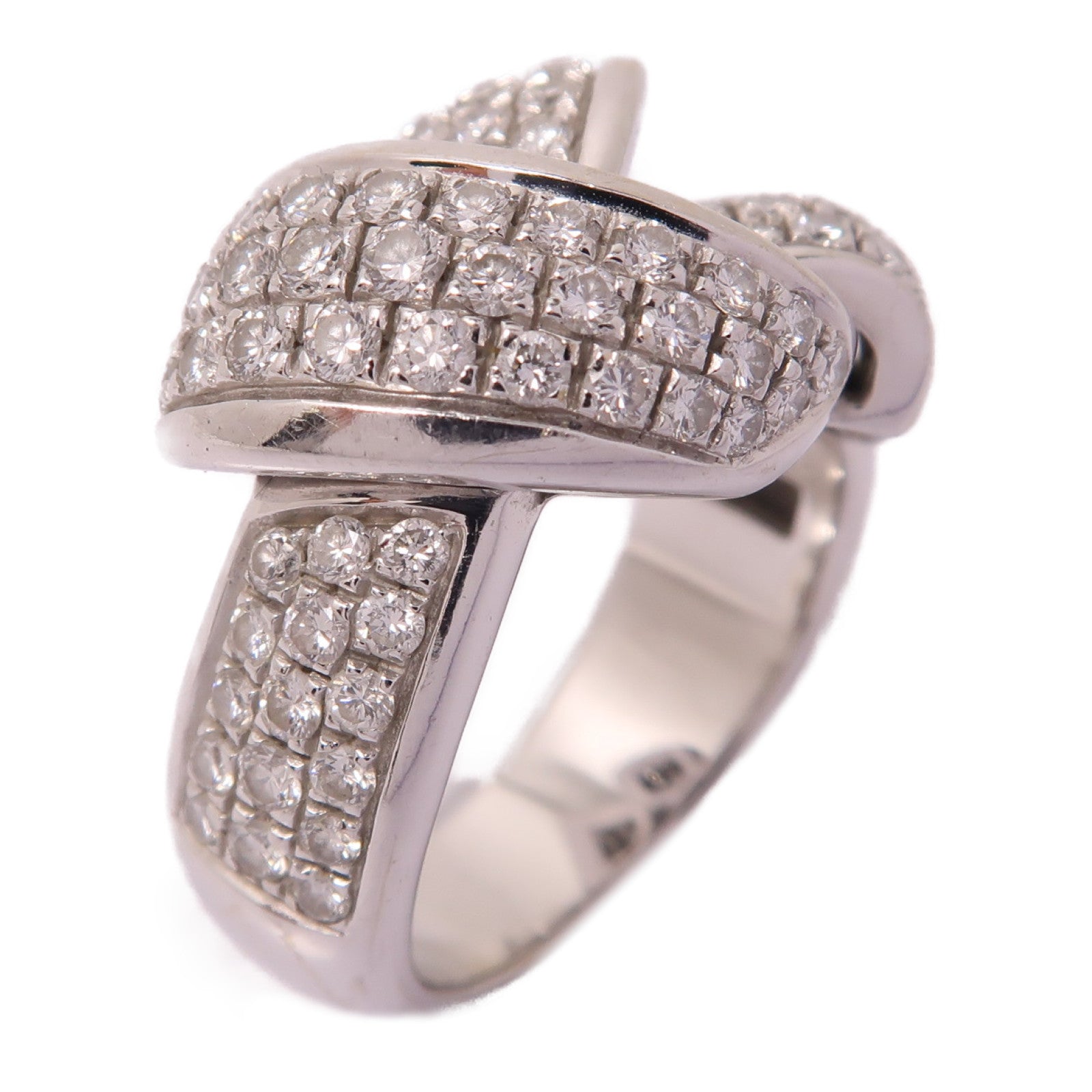 JEWELRY 【激減優惠】18K白金Diamond Ring鑽石戒指US#6