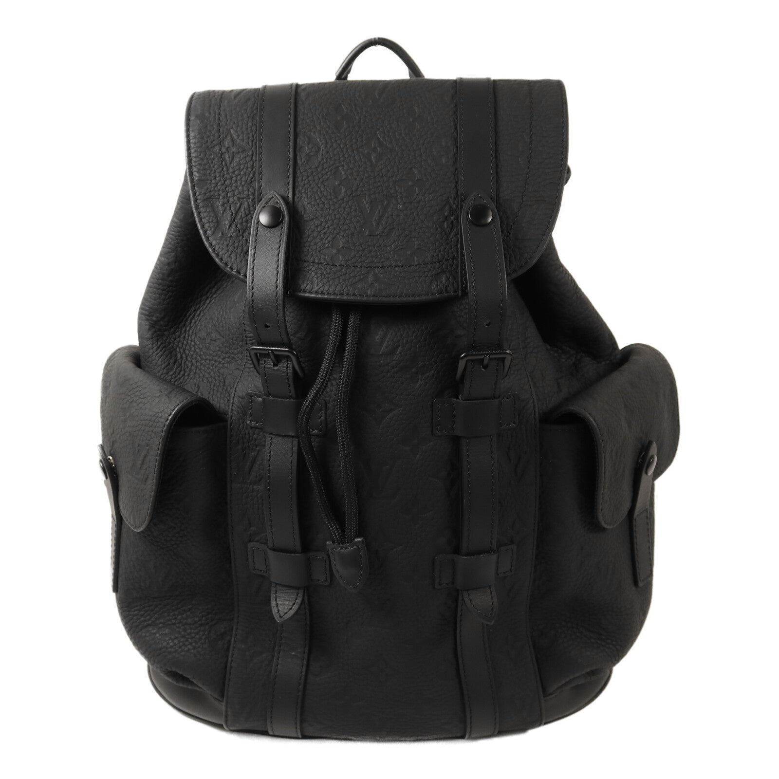 LOUIS VUITTON Monogram Taurillon Christopher PM背包