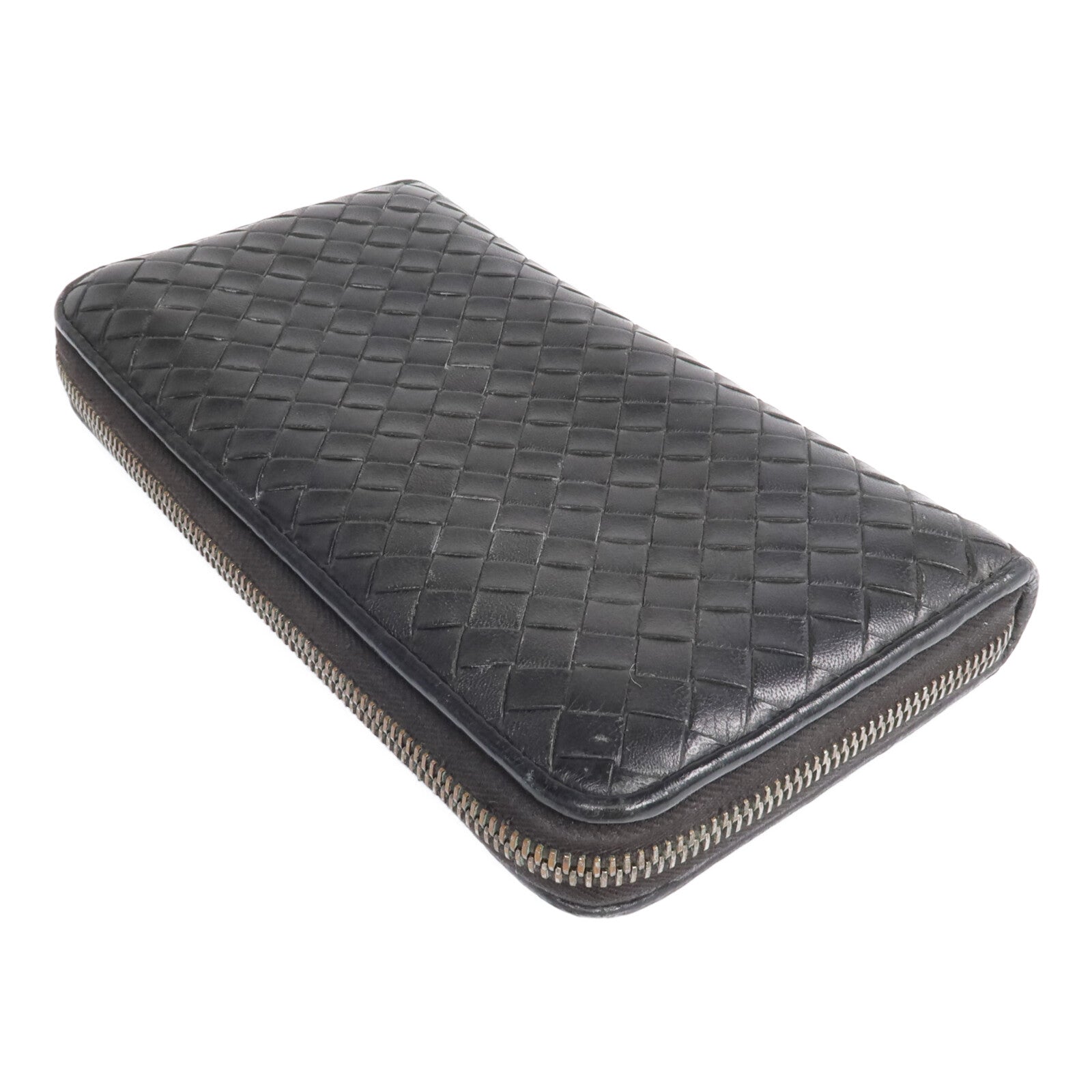 BOTTEGA VENETA 織紋皮革Long Wallet長錢包