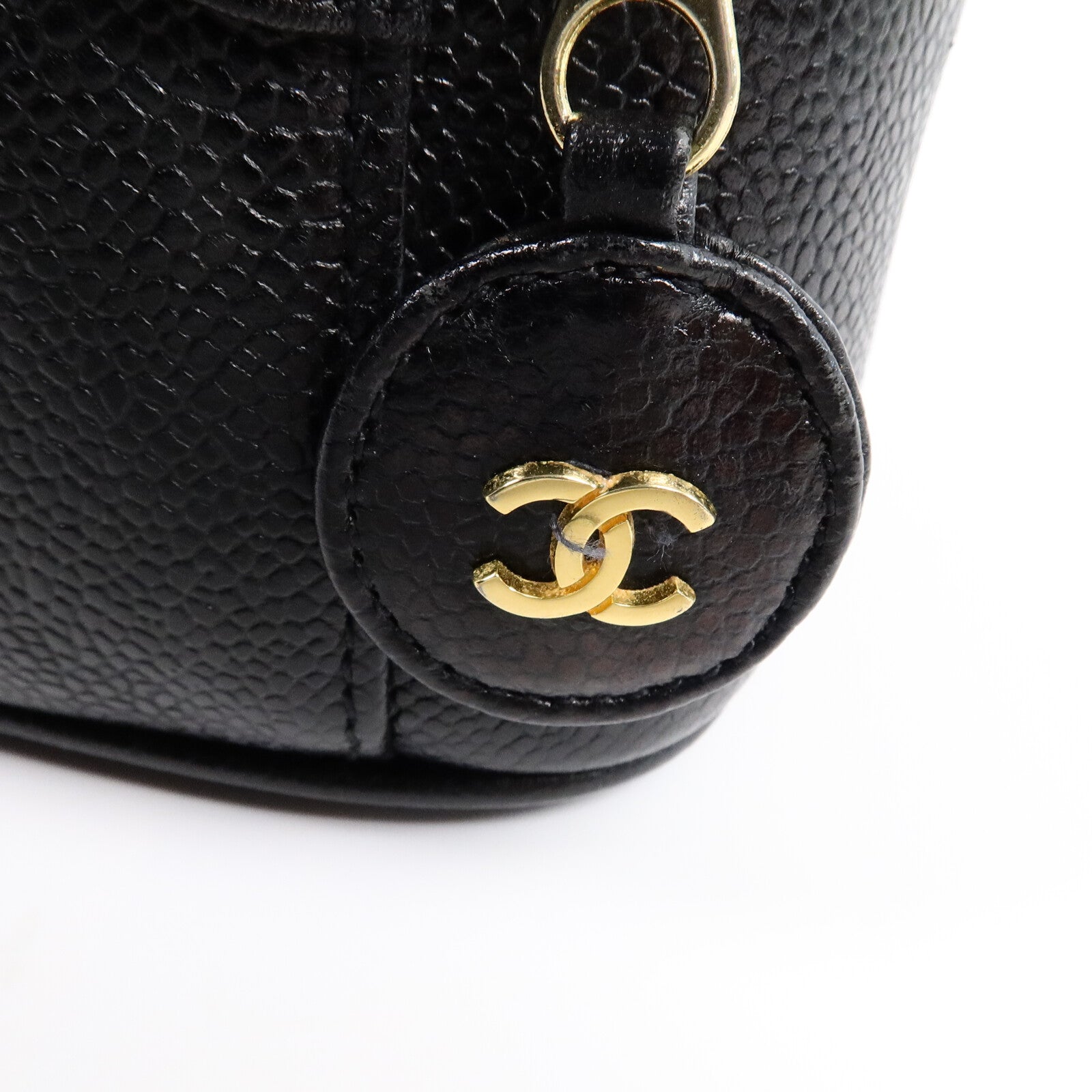CHANEL 牛皮皮革Vintage Vanity手挽袋