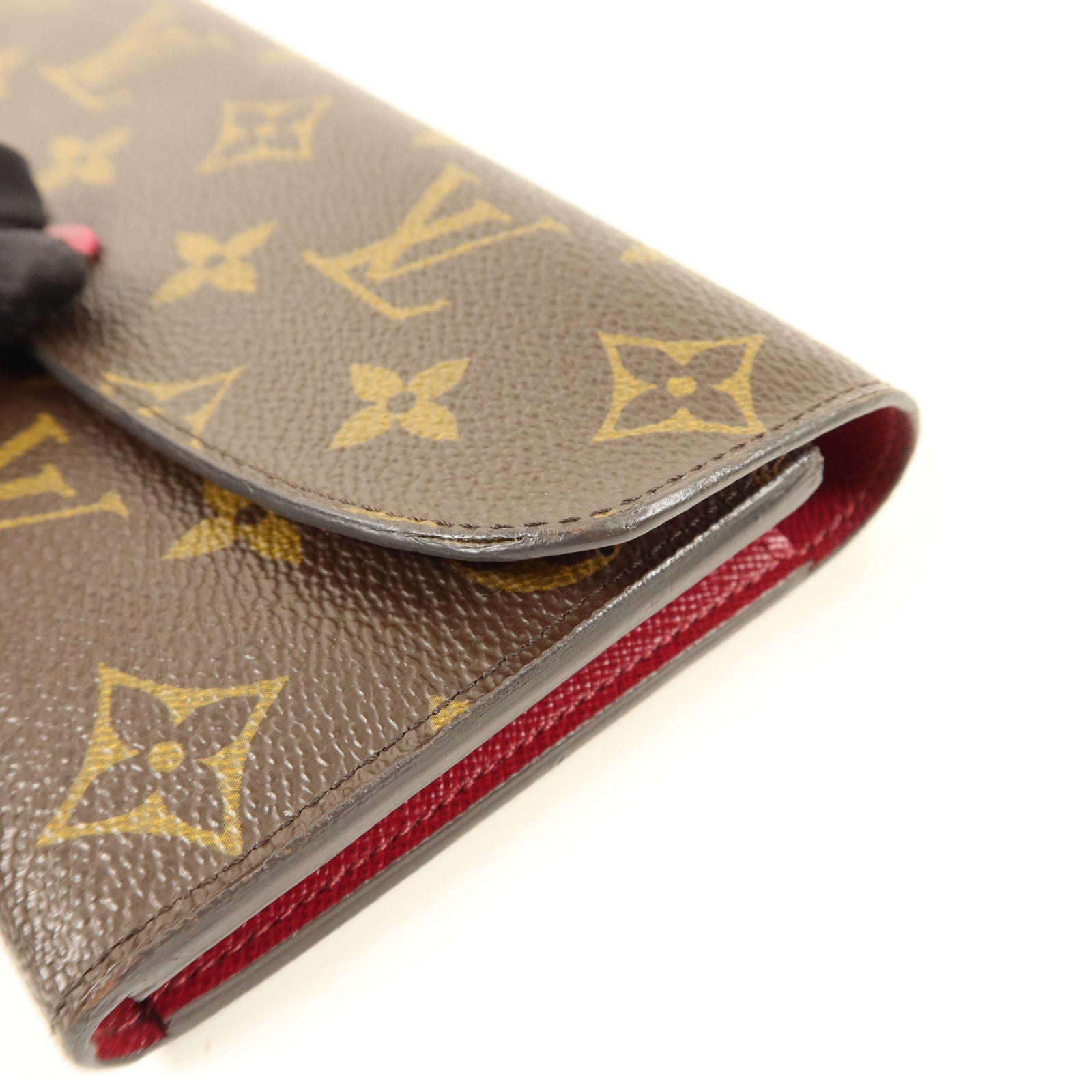 LOUIS VUITTON Monogram Sarah金扣長錢包