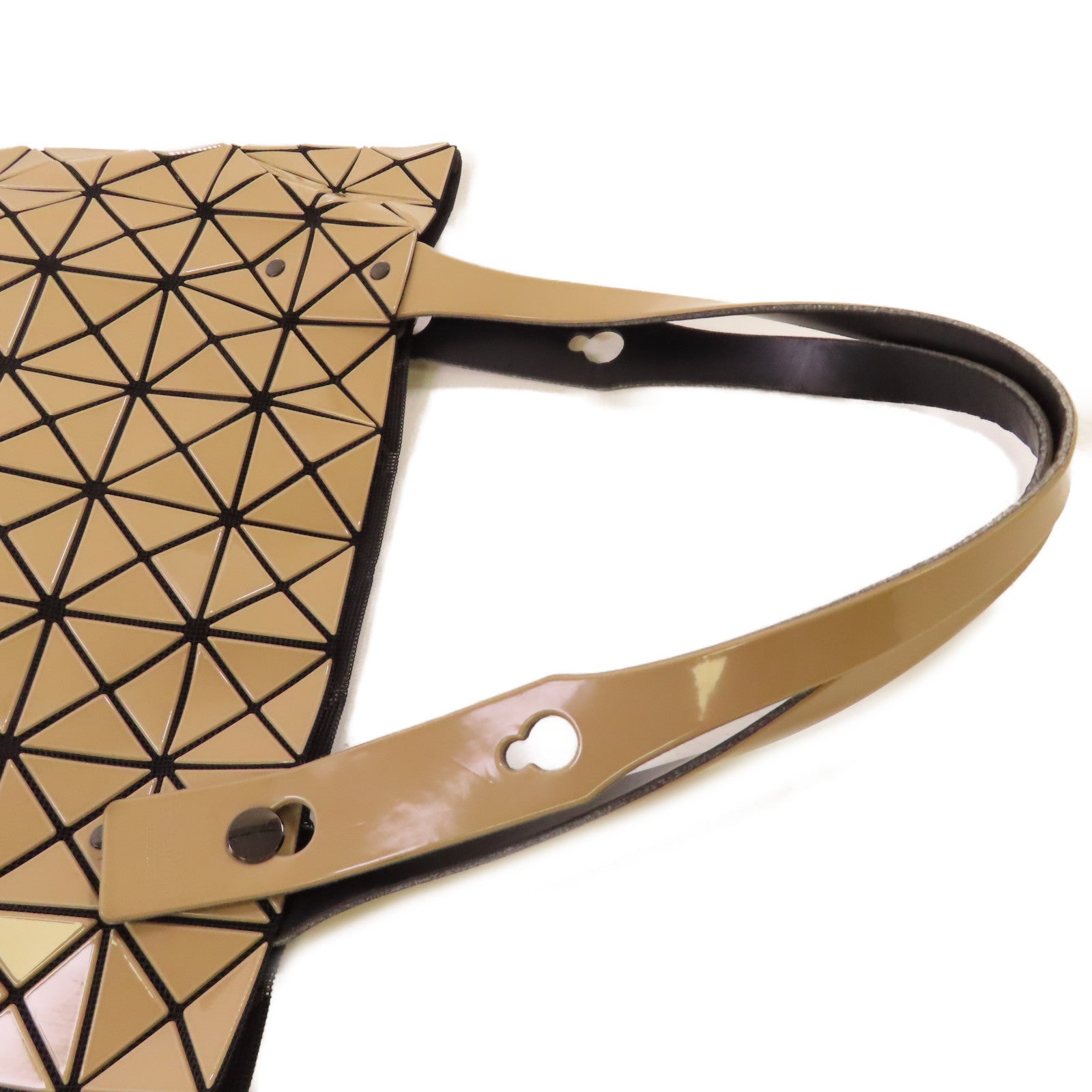 ISSEY MIYAKE PVC Baobao Tote Bag手挽袋杏色
