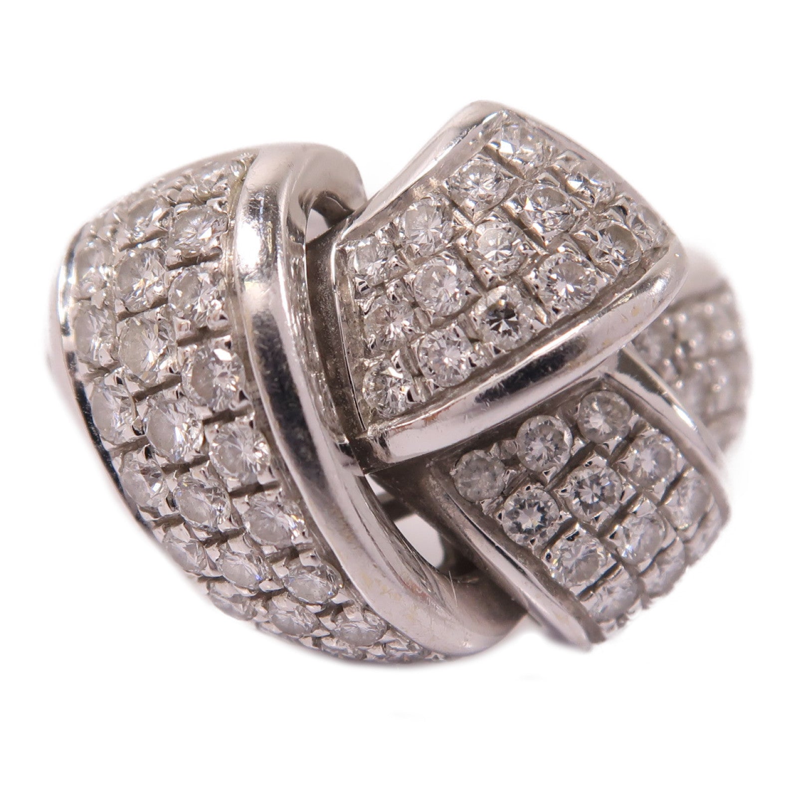 JEWELRY 【激減優惠】18K白金Diamond Ring鑽石戒指US#6