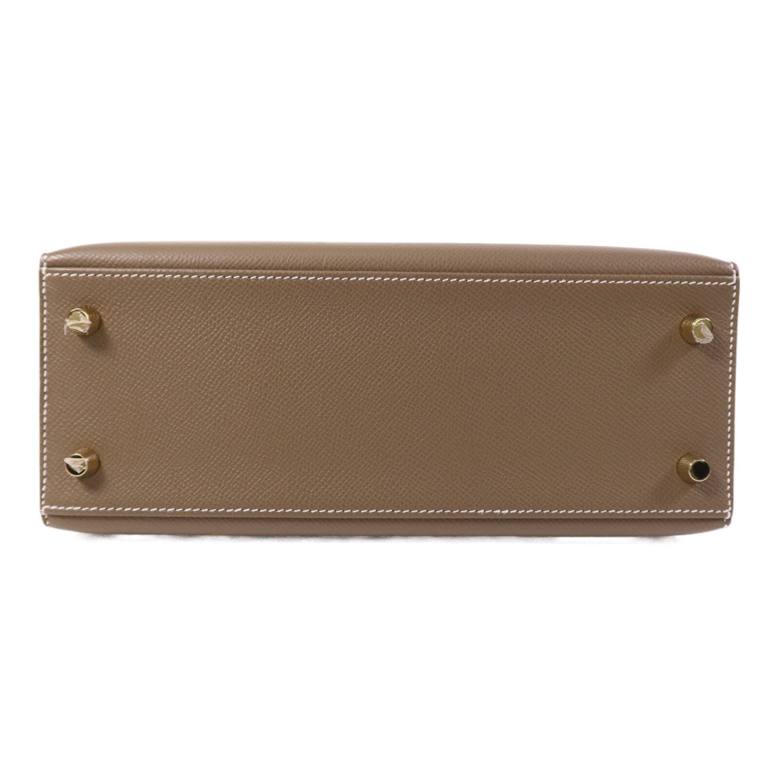 HERMES Epsom皮革Kelly 25金扣手挽肩背兩用袋
