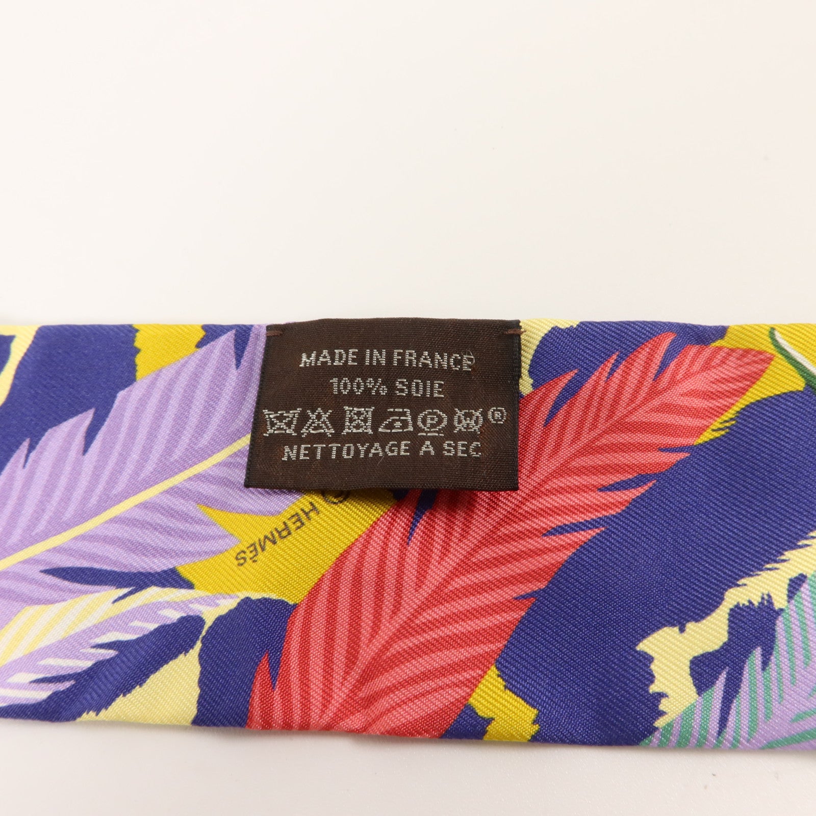 HERMES 絲質Twilly絲巾