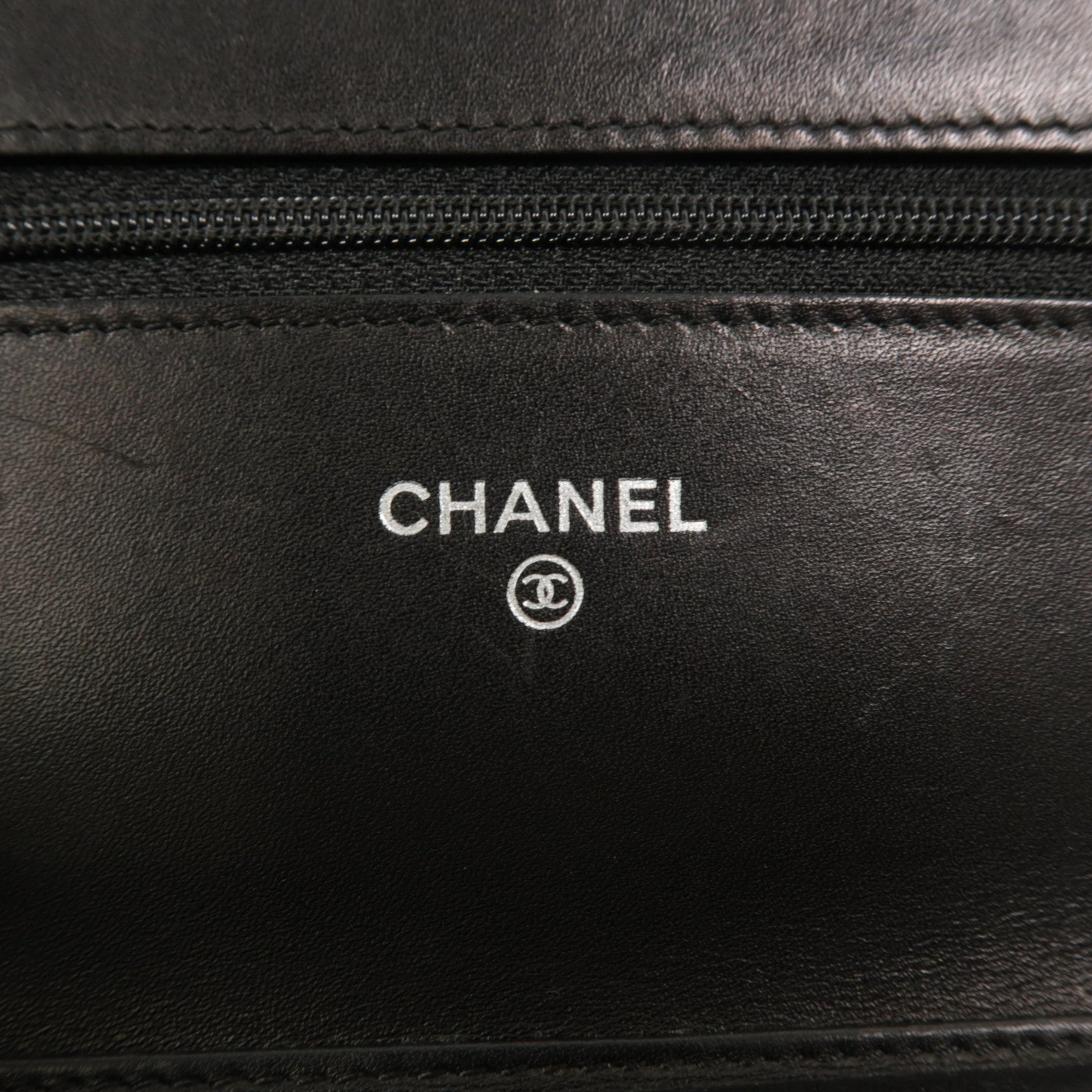 CHANEL 牛皮皮革Cambon Wallet On Chain鏈帶肩背袋