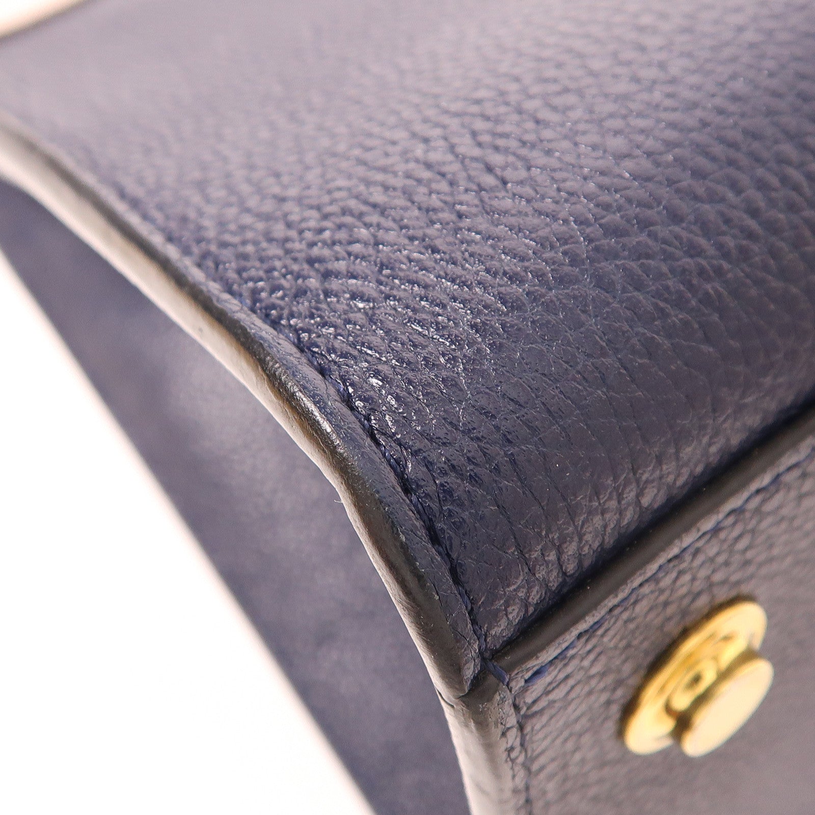 LOUIS VUITTON LV GHW City Steamer MM 2 Way Shoulder Bag M42496 Calfskin Leather