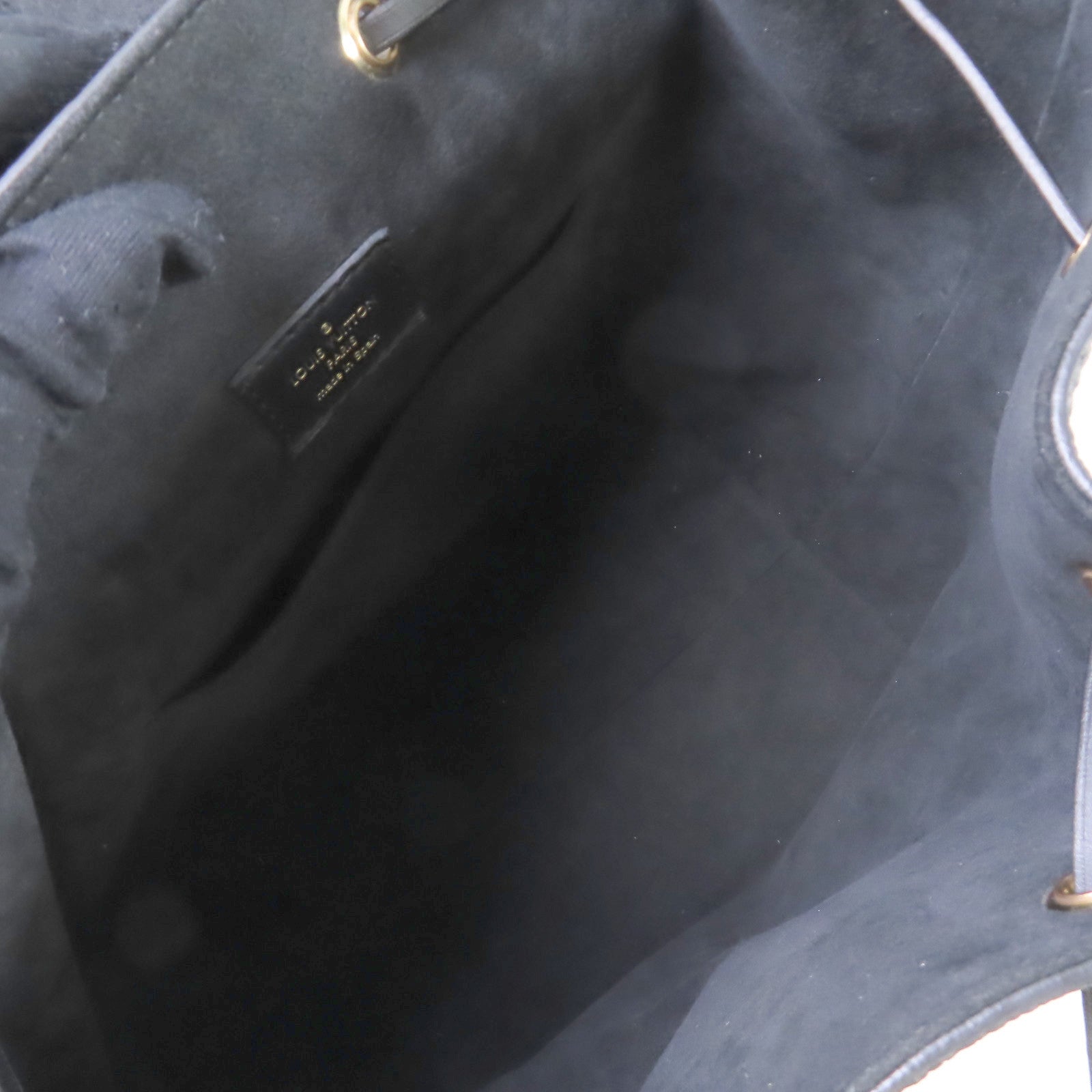 LOUIS VUITTON Monogram Empreinte Momssouris Backpac金扣背包黑色