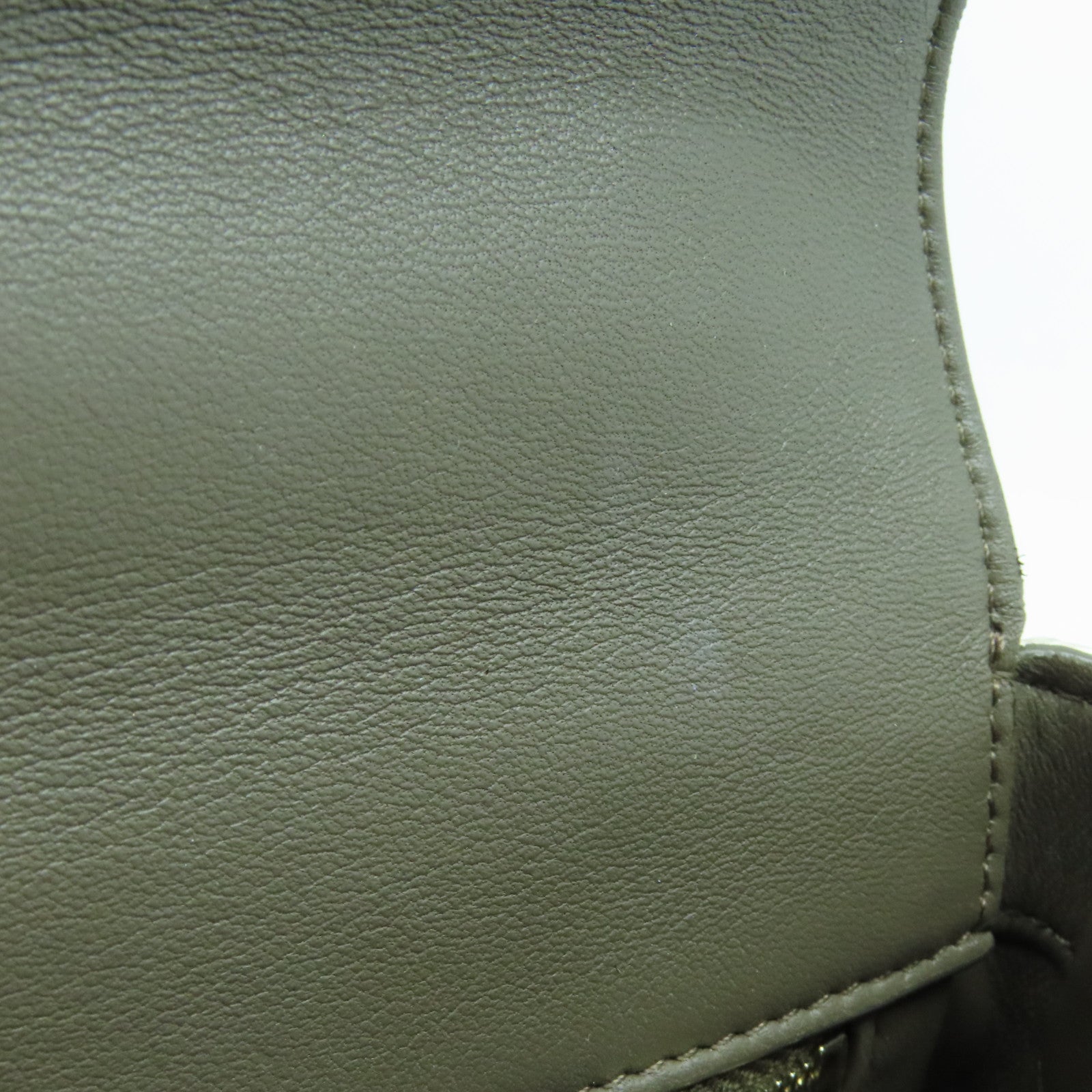 CHANEL 蛇皮皮革2way Shoulder金扣手挽肩背两用袋米色