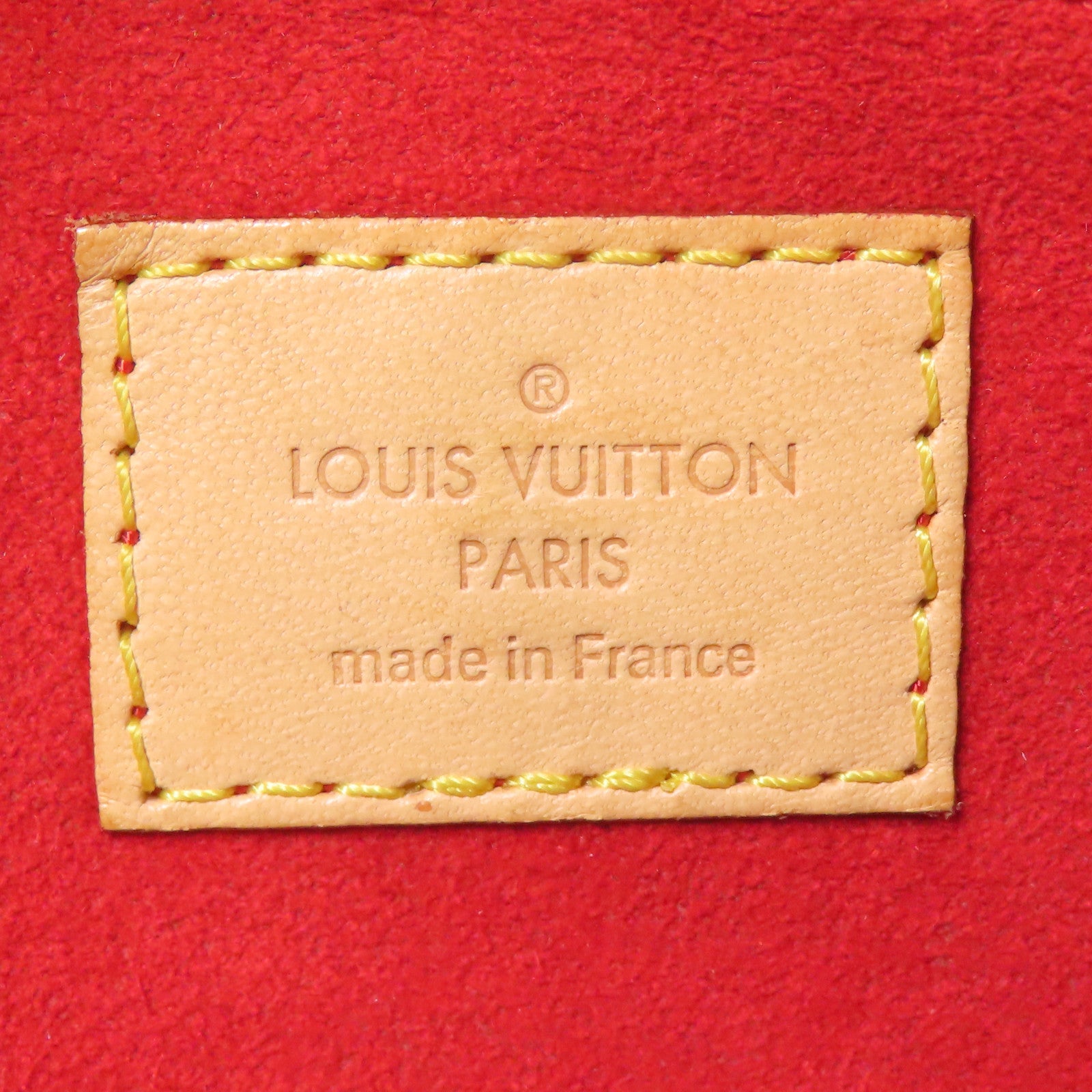 LOUIS VUITTON Monogram Pallas金扣手挽袋