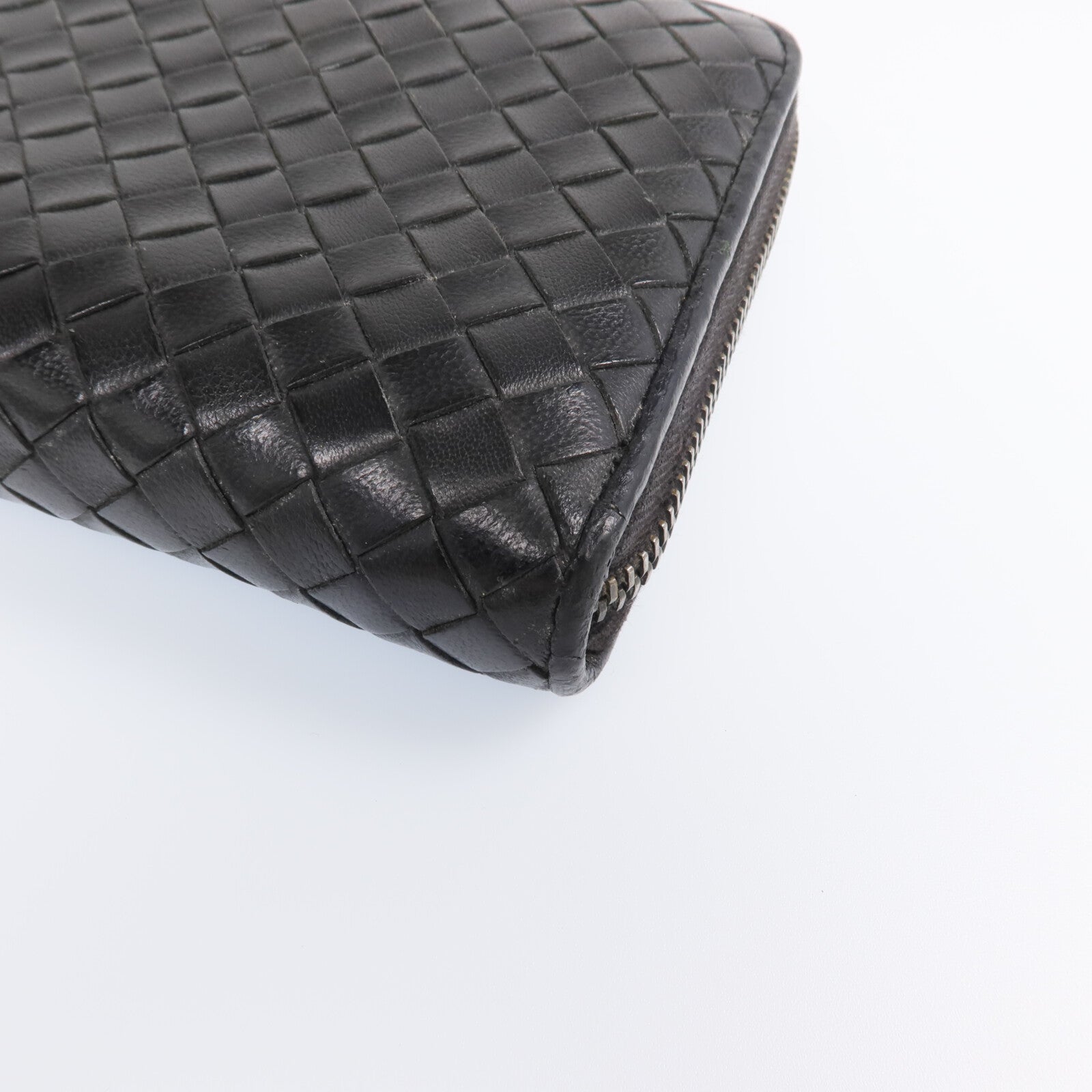 BOTTEGA VENETA 織紋皮革Long Wallet長錢包