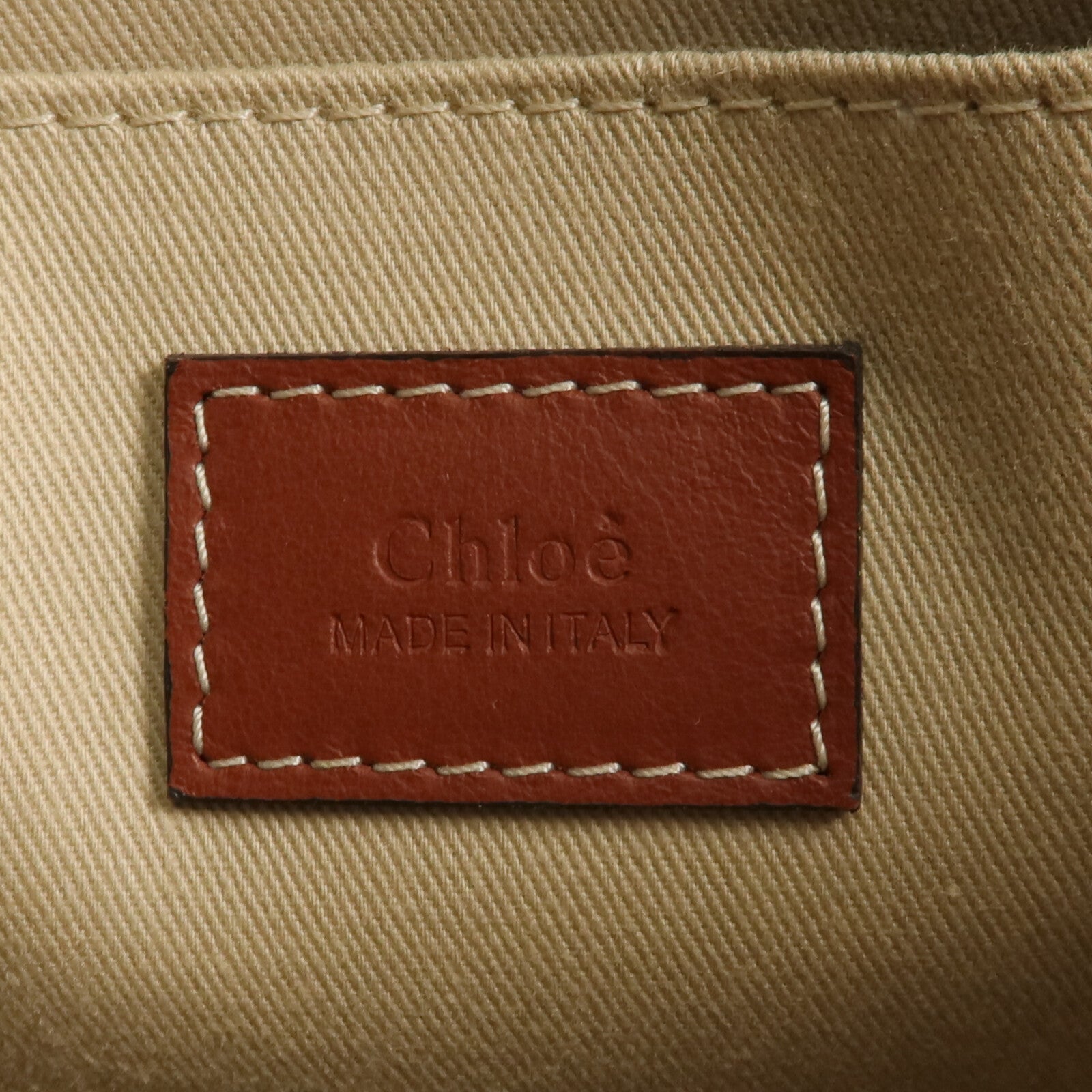 Chloe 帆布Woody Small Tote Bag手挽袋