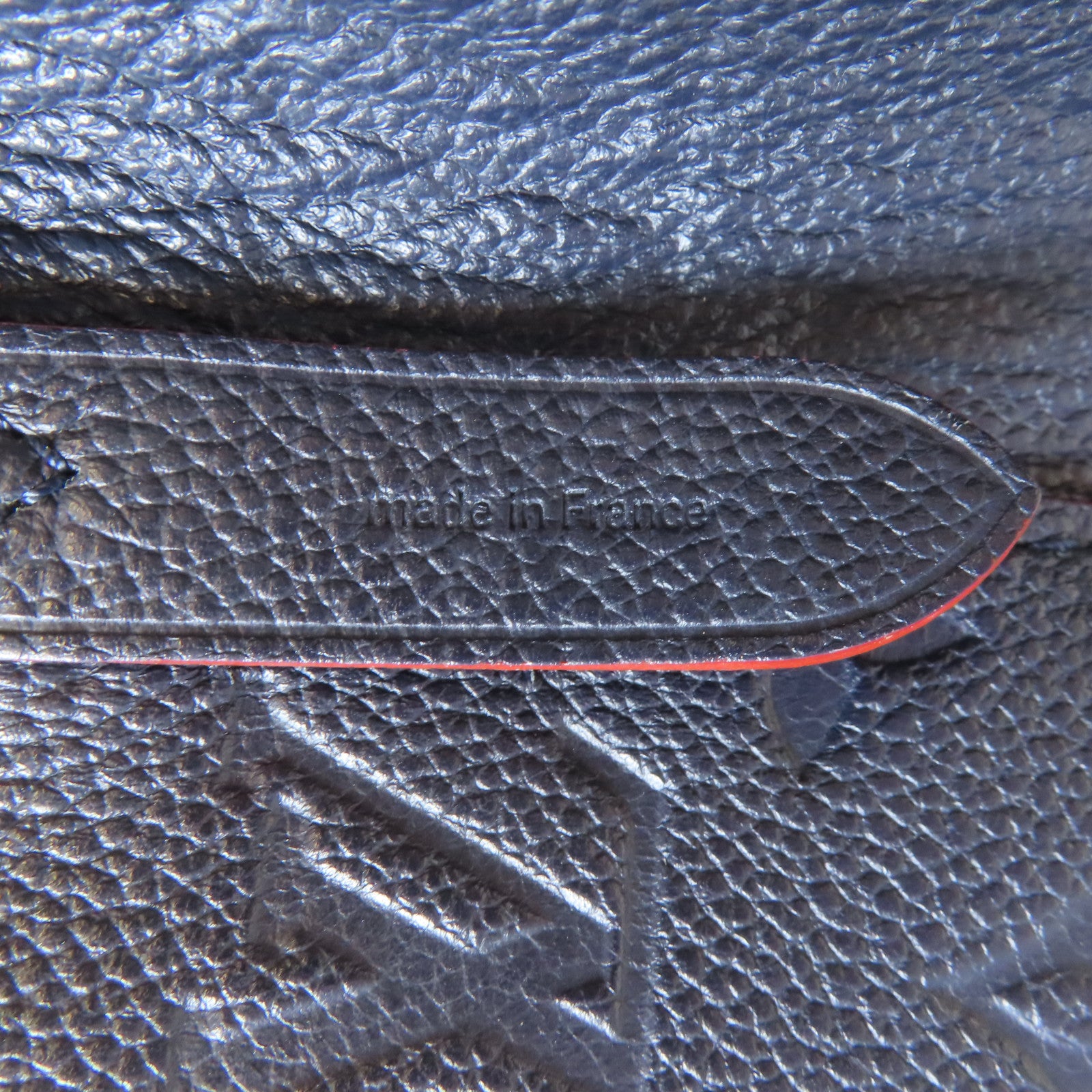 LOUIS VUITTON Monogram Empreinte Neo Noe金扣手挽肩背兩用袋深藍色
