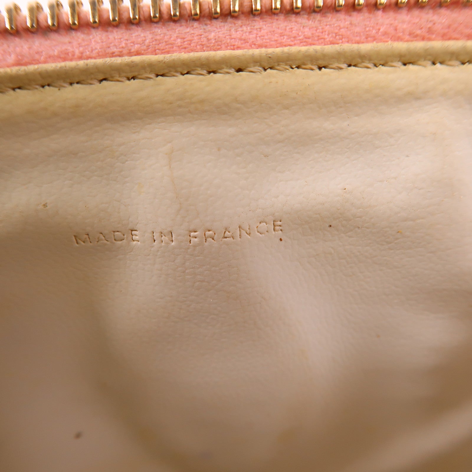 CHANEL 牛皮皮革Vintage Vanity Bag金扣手挽袋