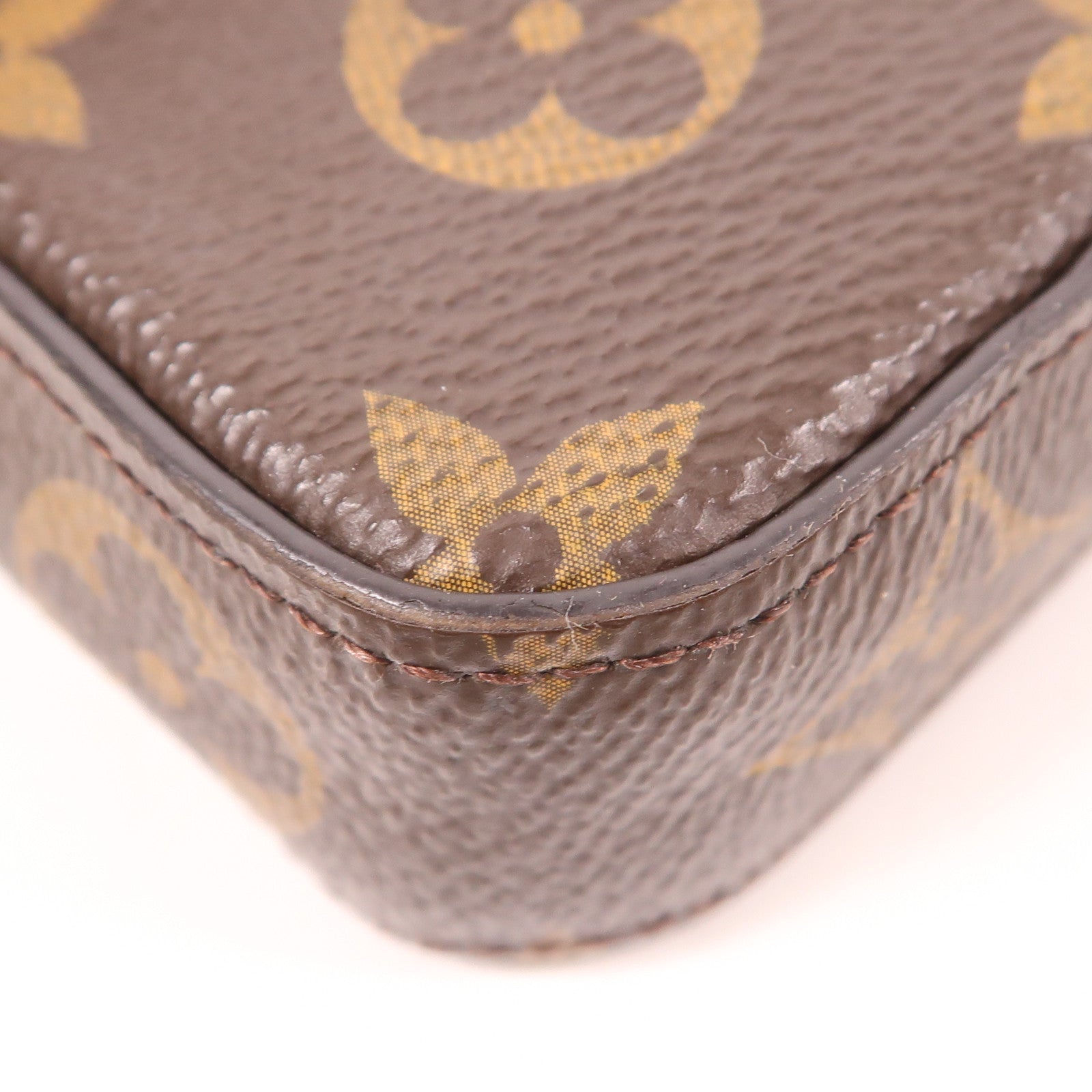 LOUIS VUITTON Monogram Pochette Felicie金扣鏈帶肩背袋