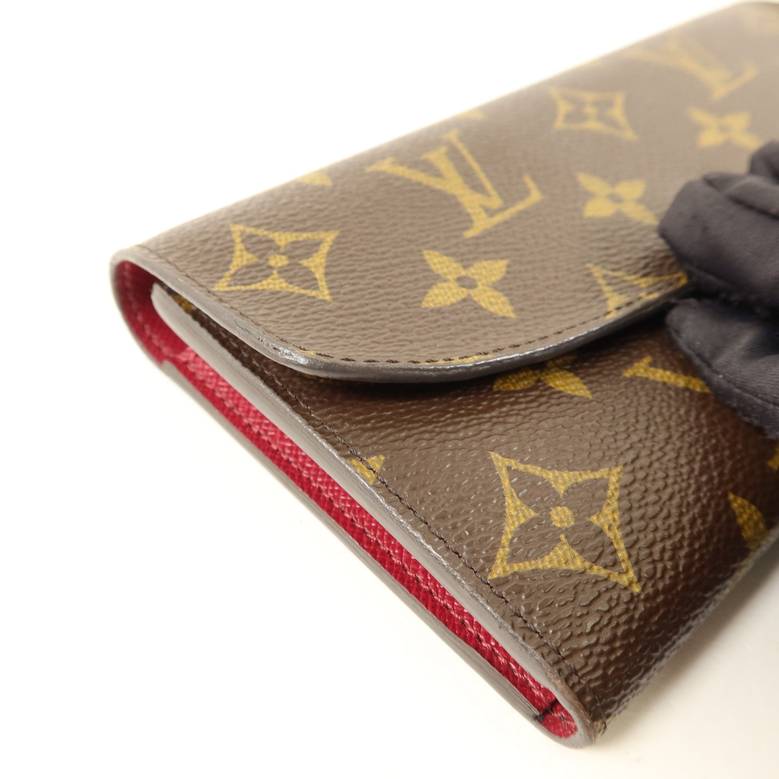 LOUIS VUITTON Monogram Sarah金扣長錢包