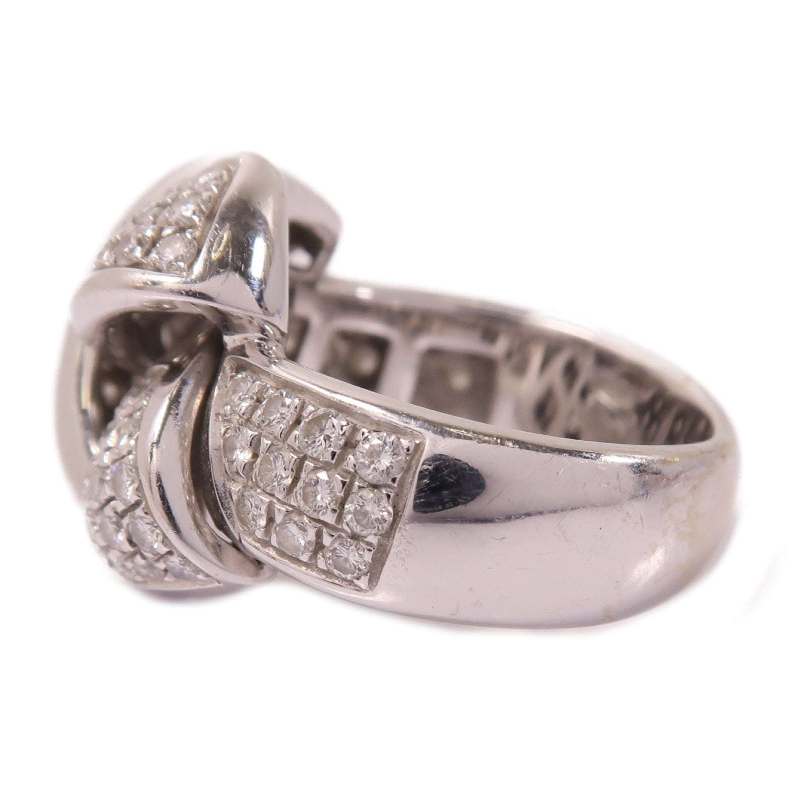 JEWELRY 【激減優惠】18K白金Diamond Ring鑽石戒指US#6