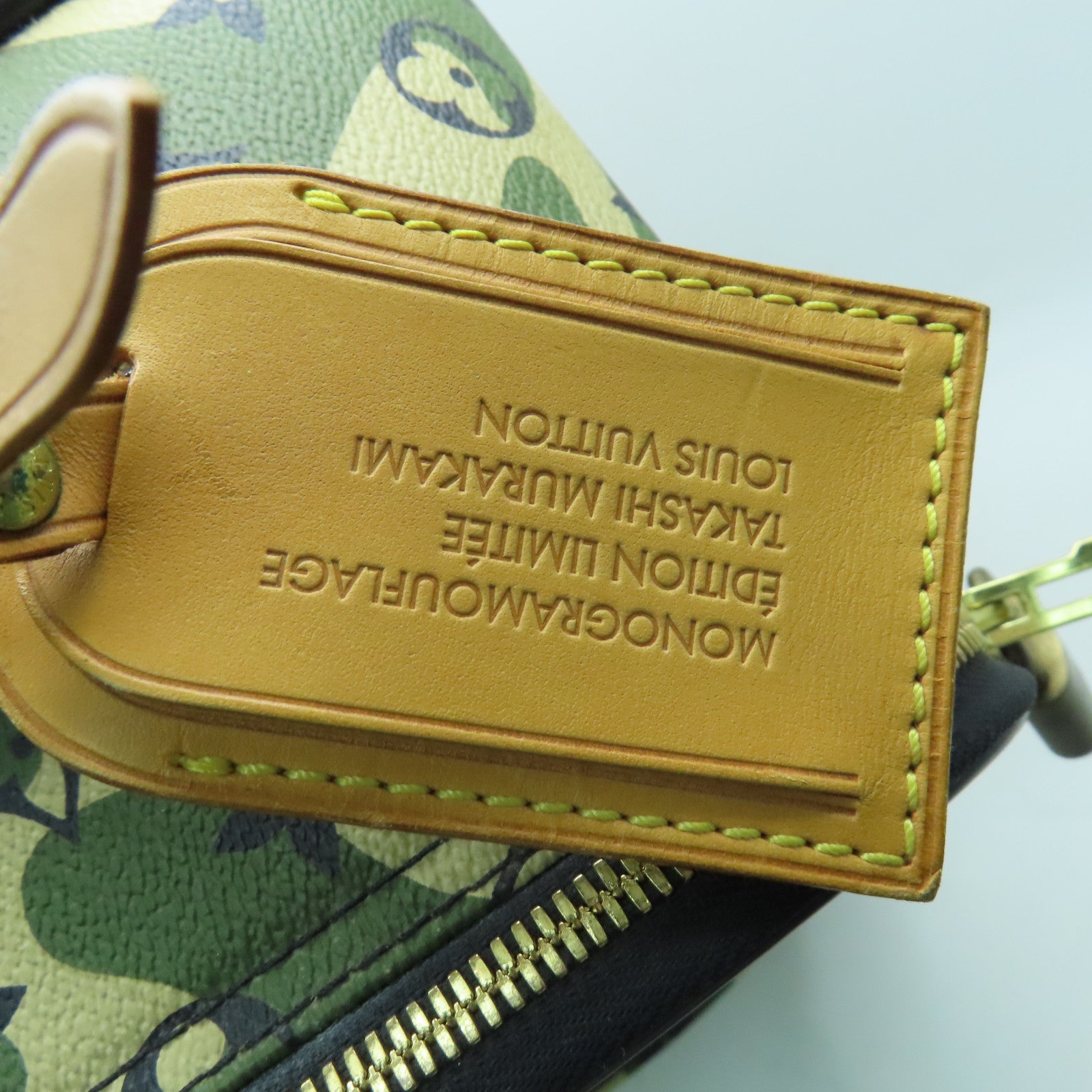 LOUIS VUITTON **【激減優惠】Monogram Camouflage Pegase 60金扣行李箱綠色