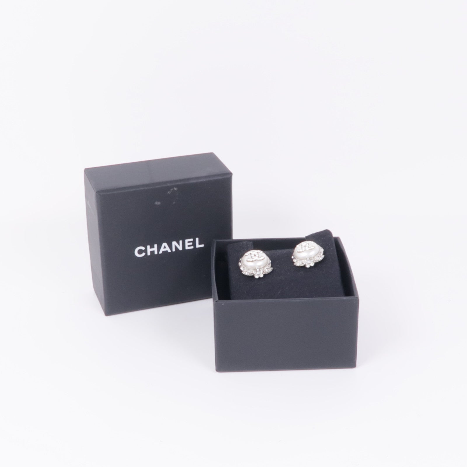 CHANEL 金屬/PVC Earrings耳環