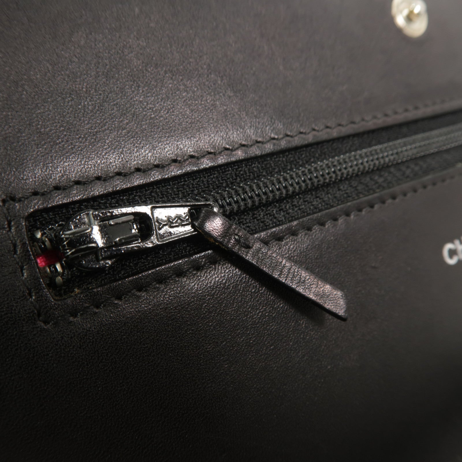 CHANEL 牛皮皮革Cambon Wallet On Chain鏈帶肩背袋