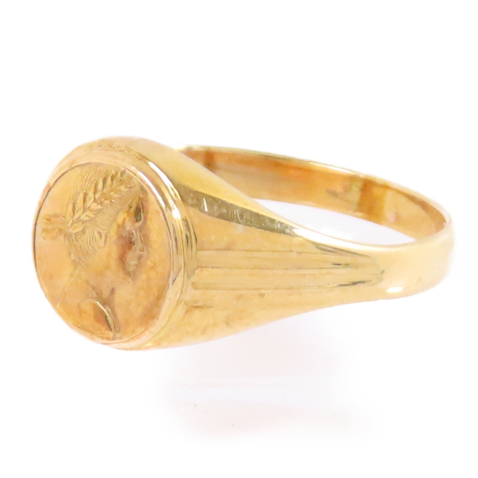JEWELRY 14K黃金Gold Ring戒指US#4.75