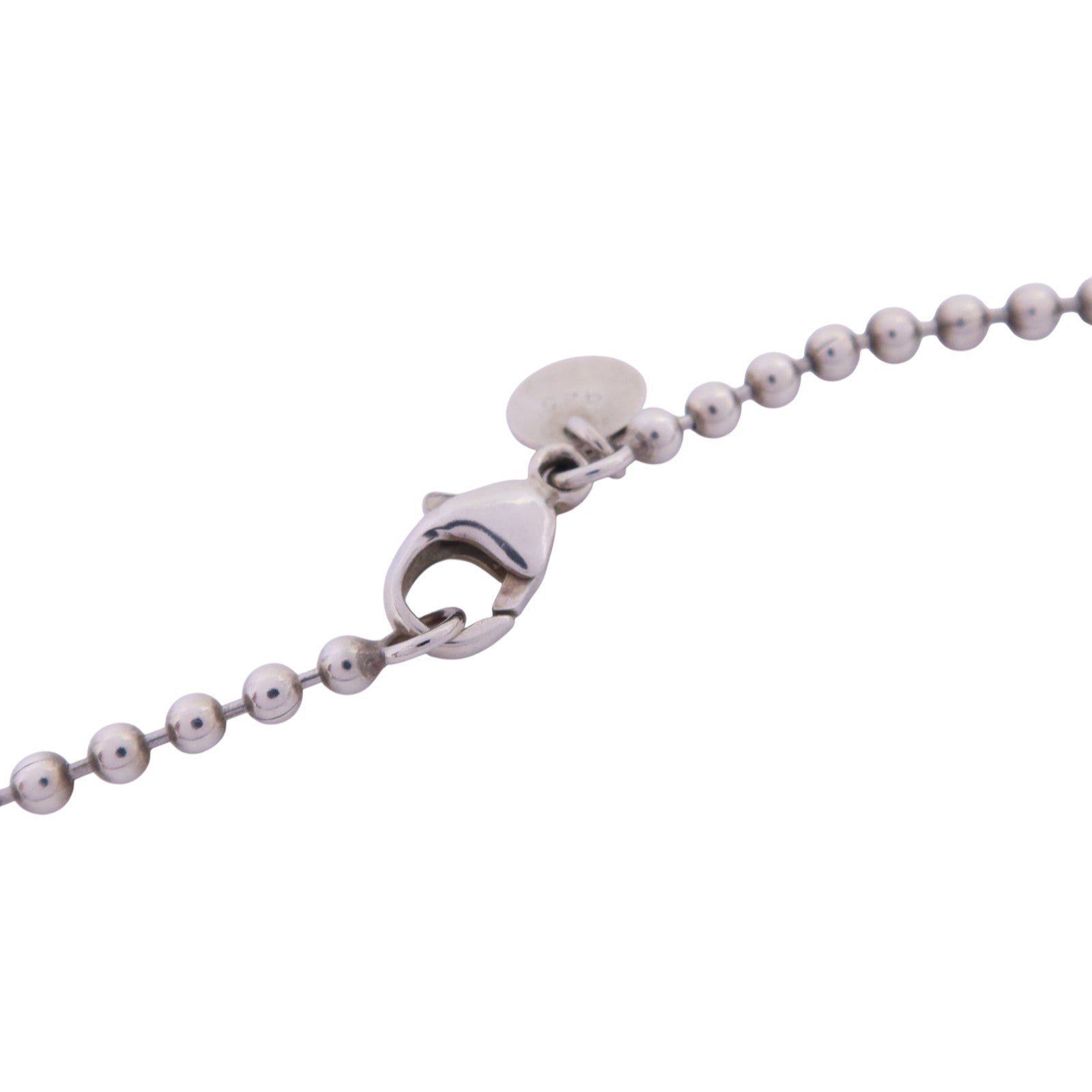 TIFFANY＆CO 925純銀Heart Long Necklcae銀扣項鏈