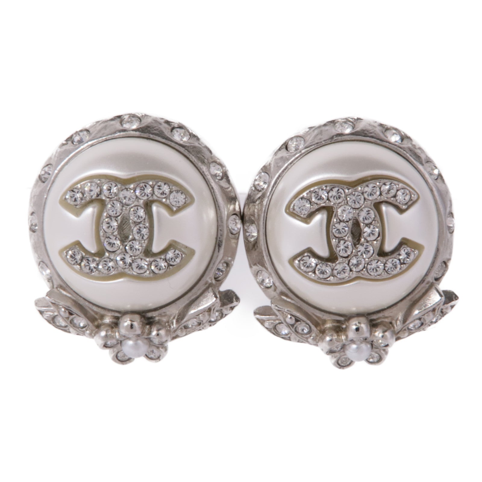 CHANEL 金屬/PVC Earrings耳環