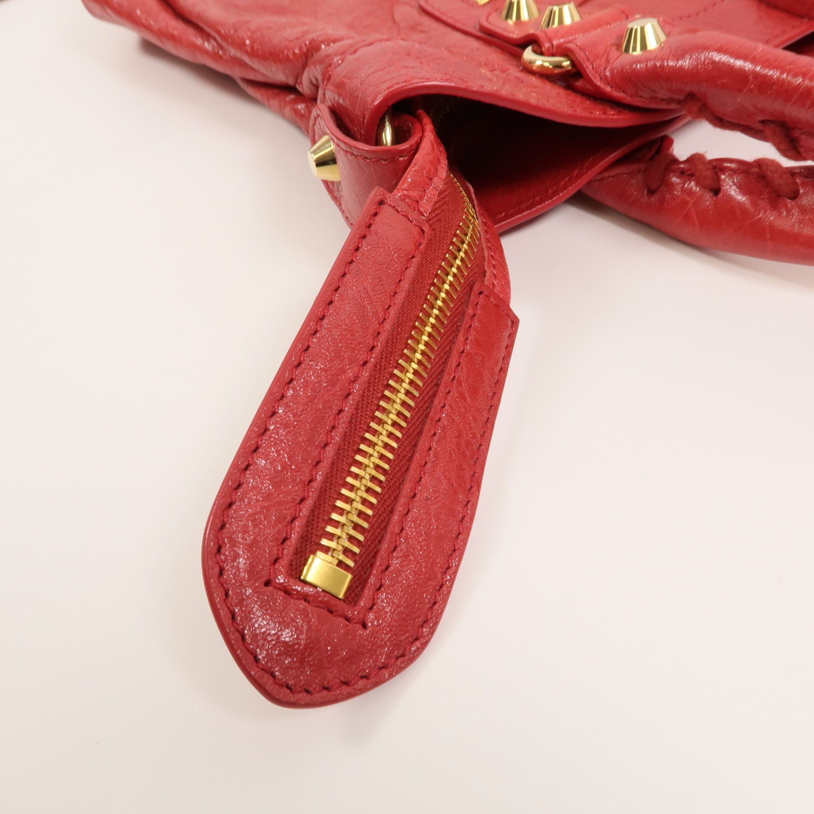 BALENCIAGA 牛皮皮革City手挽肩背兩用袋