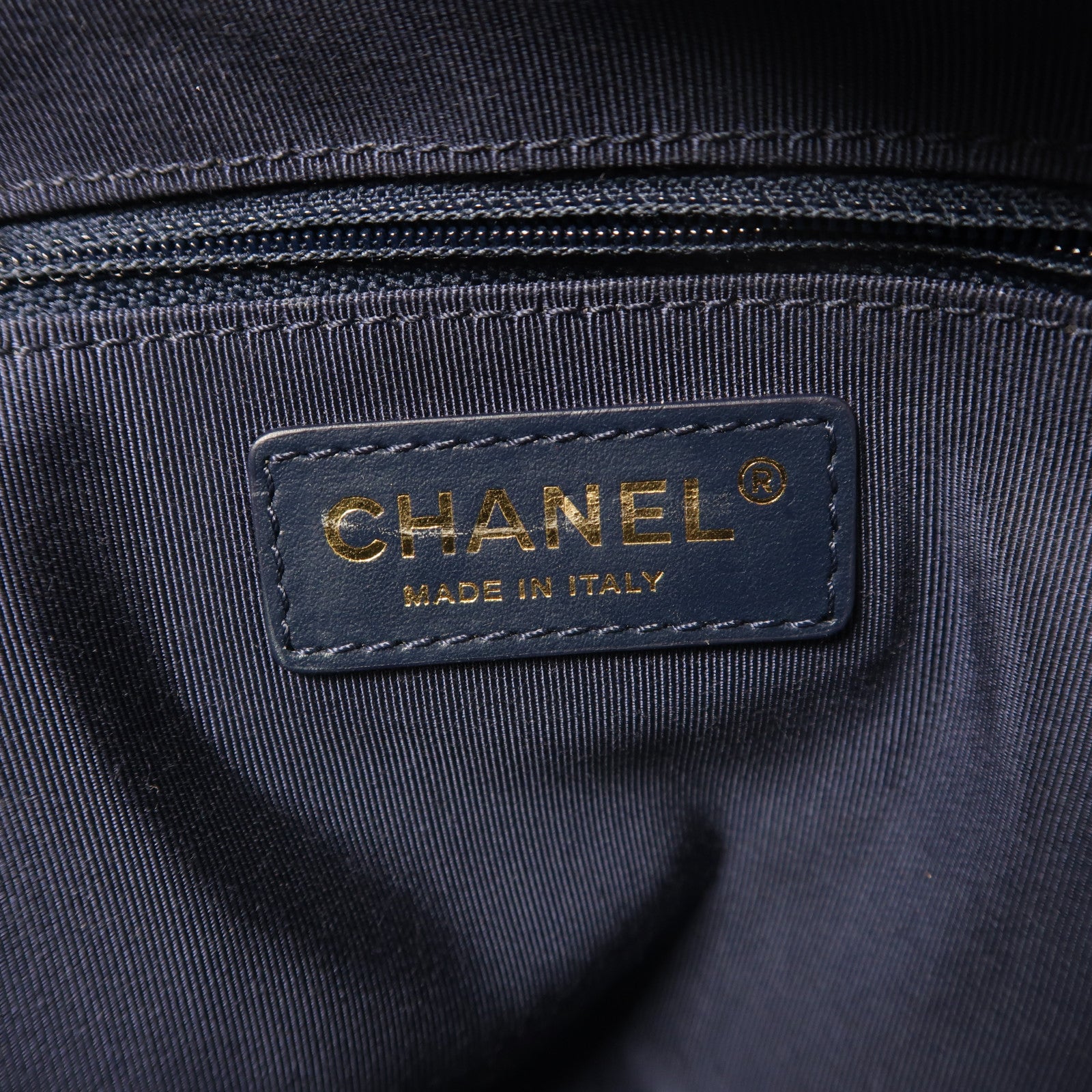 CHANEL 牛皮皮革2 Way Shoulder金扣手挽肩背兩用袋