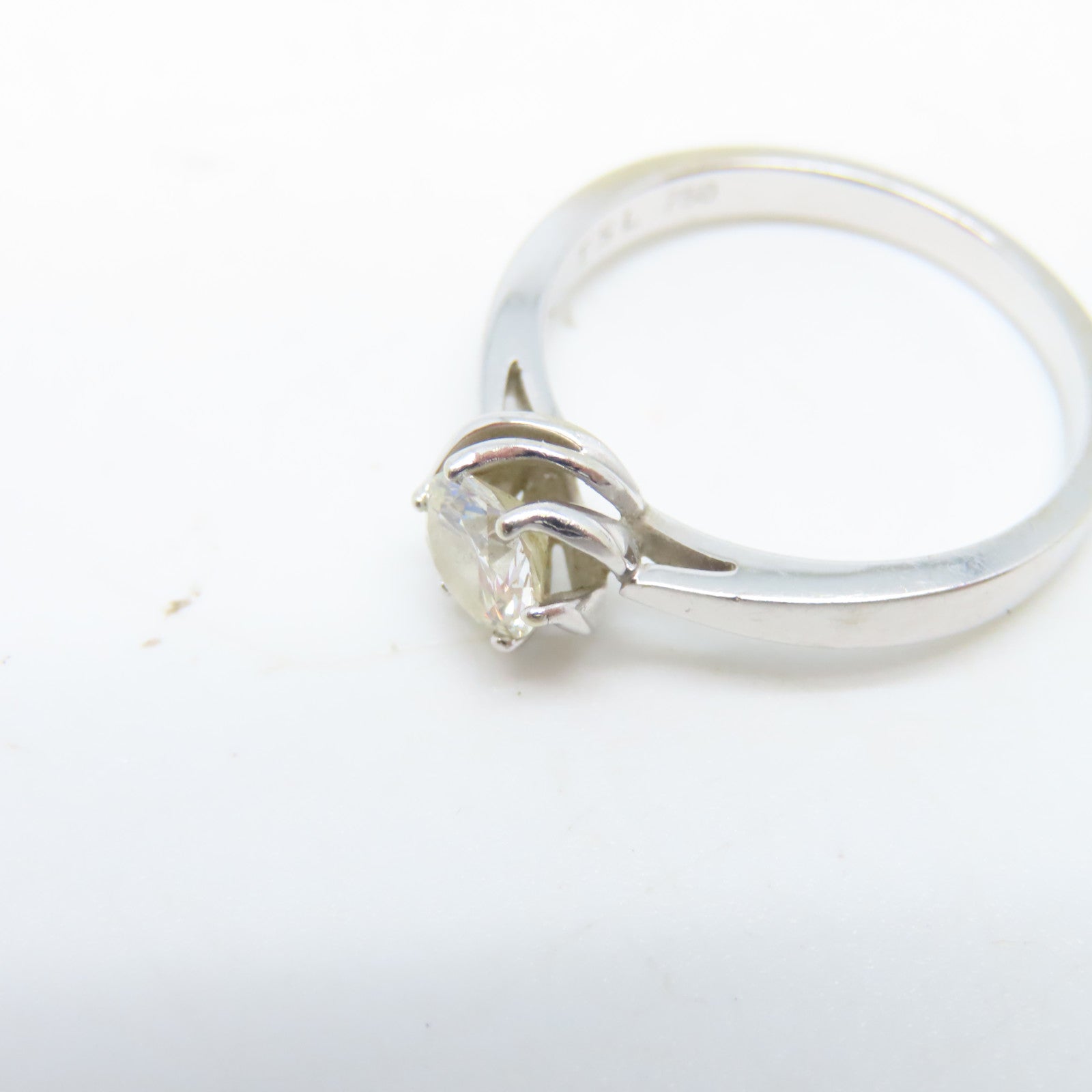 JEWELRY **【激減優惠】18K白金Ring 0.50ct鑽石戒指US#6