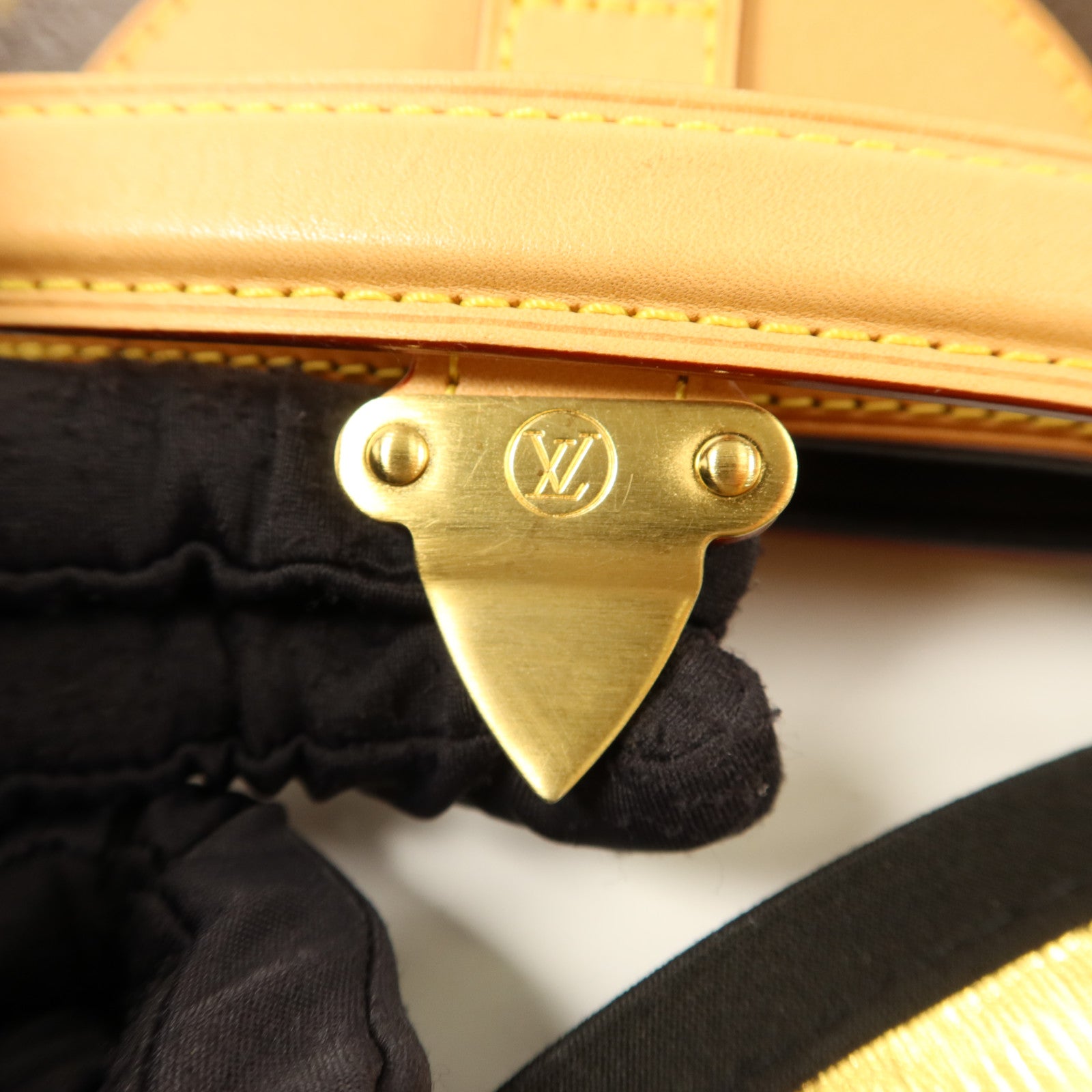 LOUIS VUITTON Monogram Duffle Bag金扣手挽肩背兩用袋