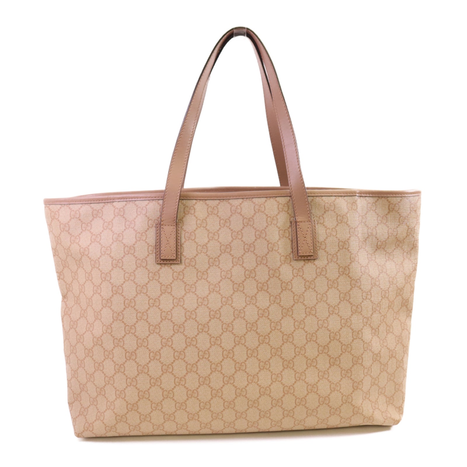GUCCI 塗層帆布Tote Bag金扣肩背袋