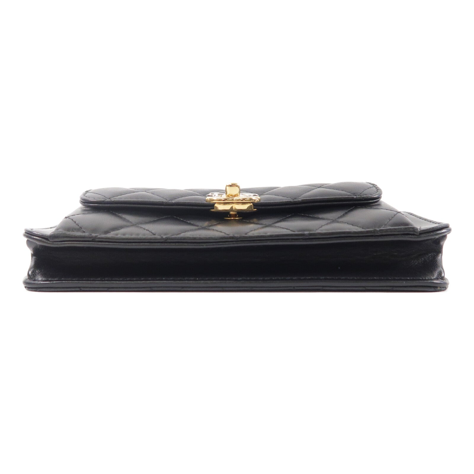 CHANEL 牛皮皮革Chain Shoulder鏈帶肩背袋
