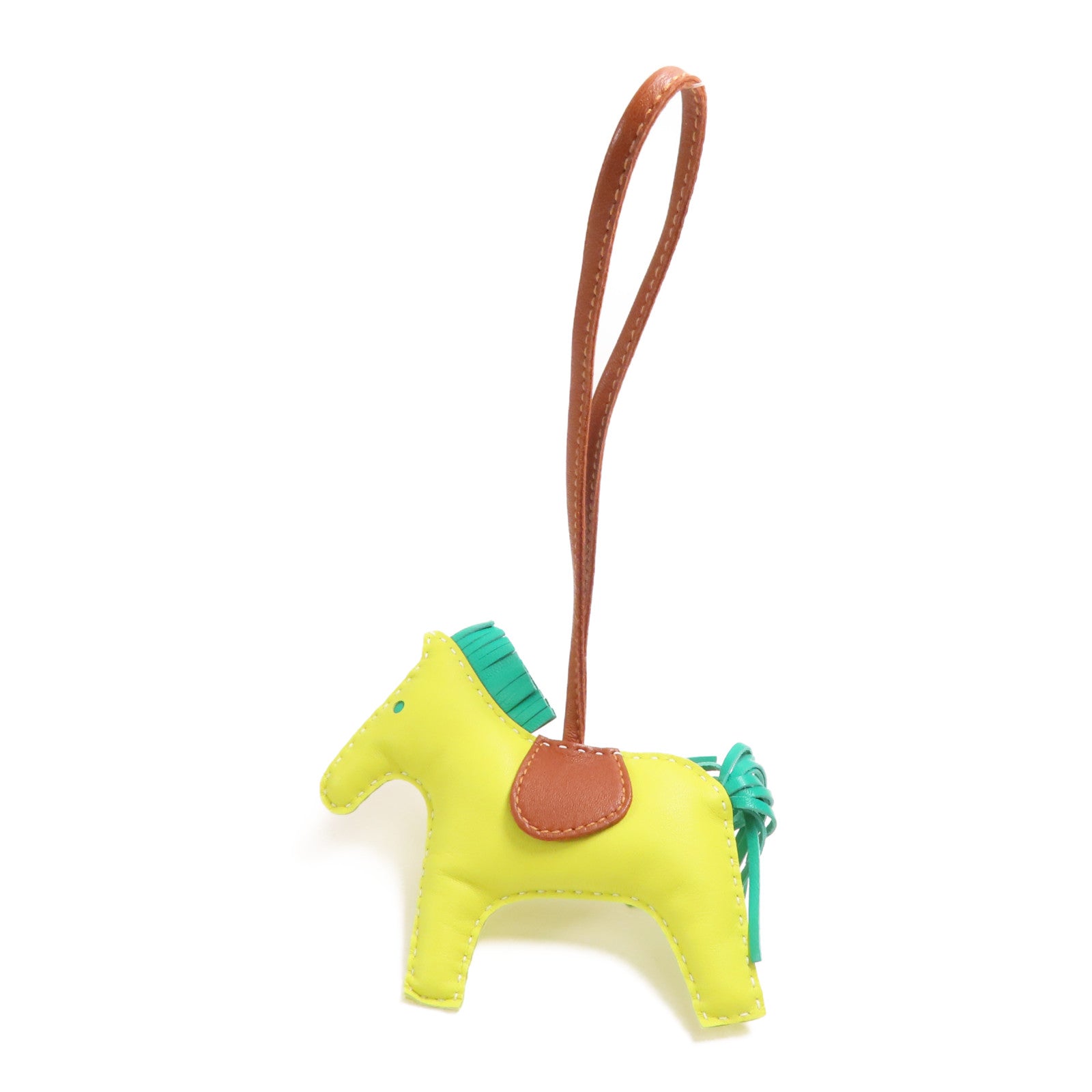 HERMES Milo皮革Rodeo MM掛飾