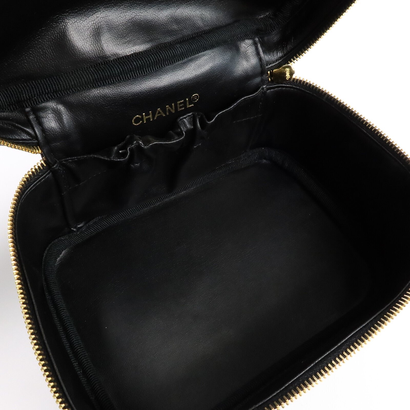 CHANEL 牛皮皮革Vintage Vanity手挽袋