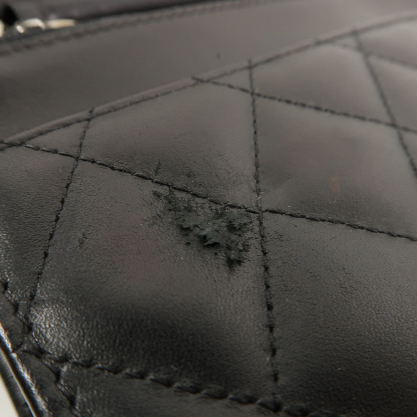 CHANEL 牛皮皮革Cambon Wallet On Chain鏈帶肩背袋