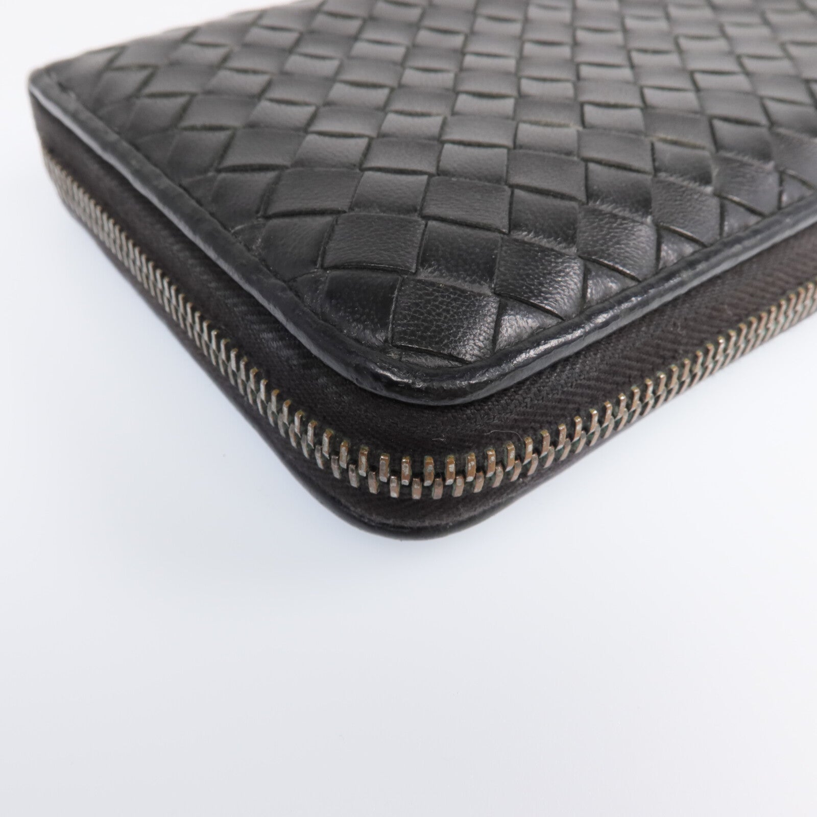 BOTTEGA VENETA 織紋皮革Long Wallet長錢包