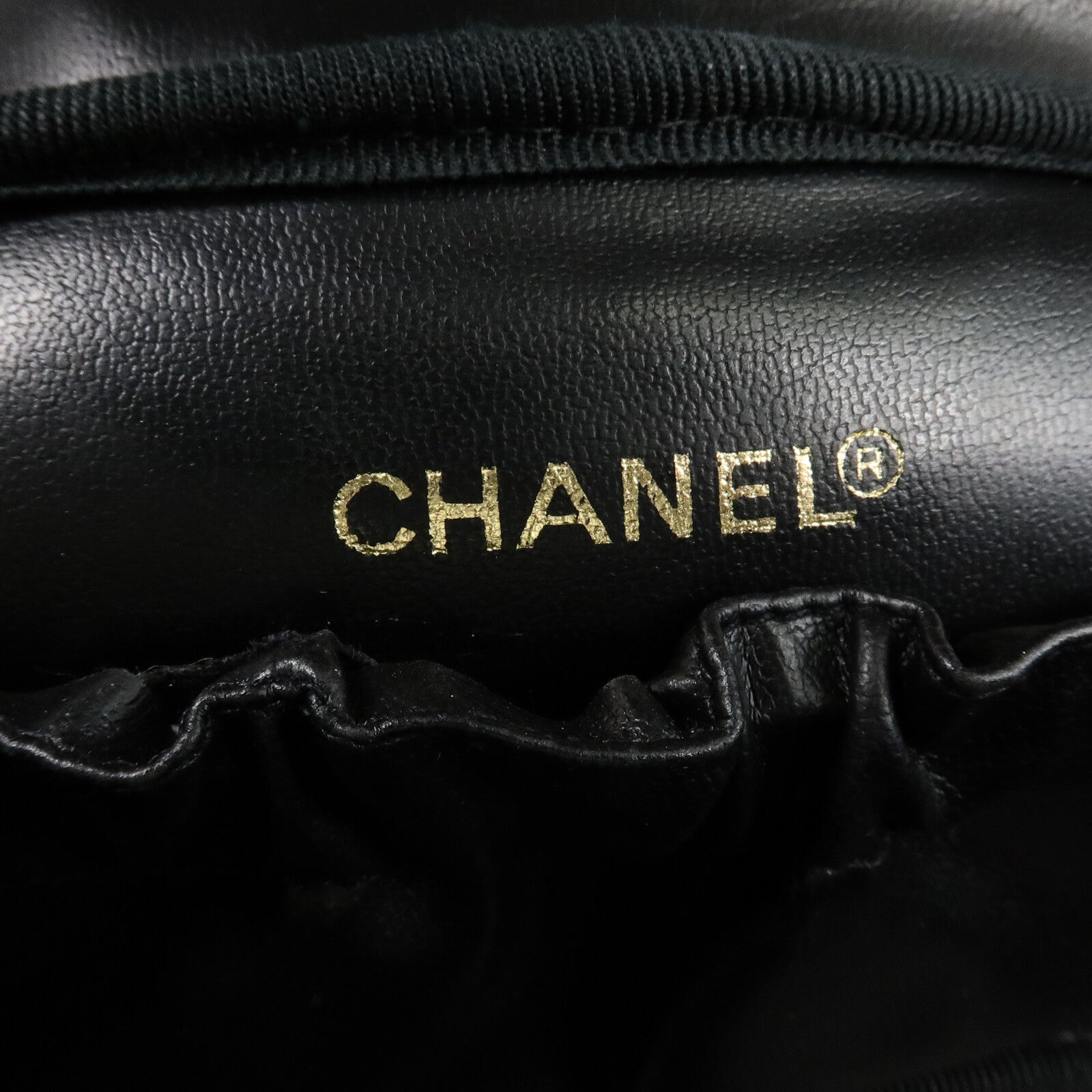 CHANEL 牛皮皮革Vintage Vanity手挽袋