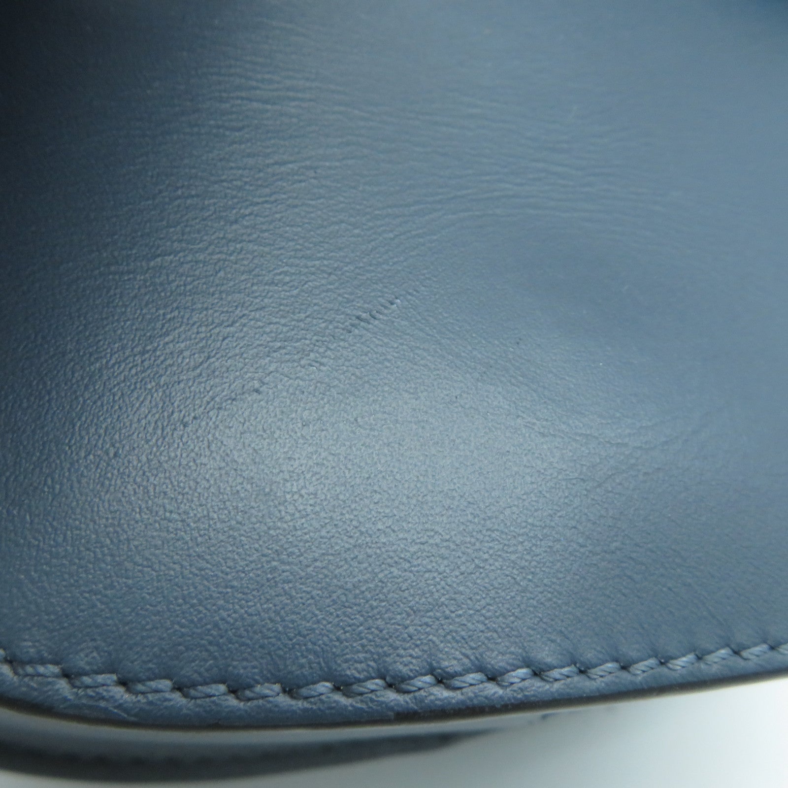 LOEWE 牛皮皮革Mini Gate Dual金扣肩背袋藍色