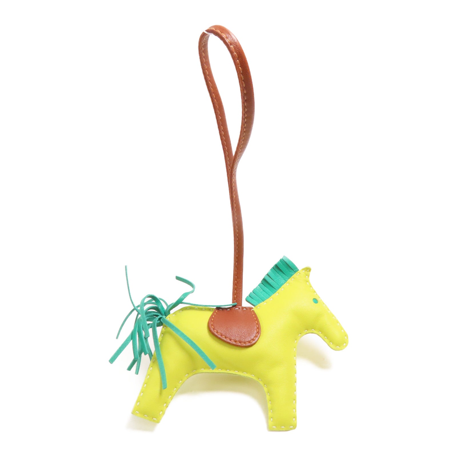 HERMES Milo皮革Rodeo MM掛飾