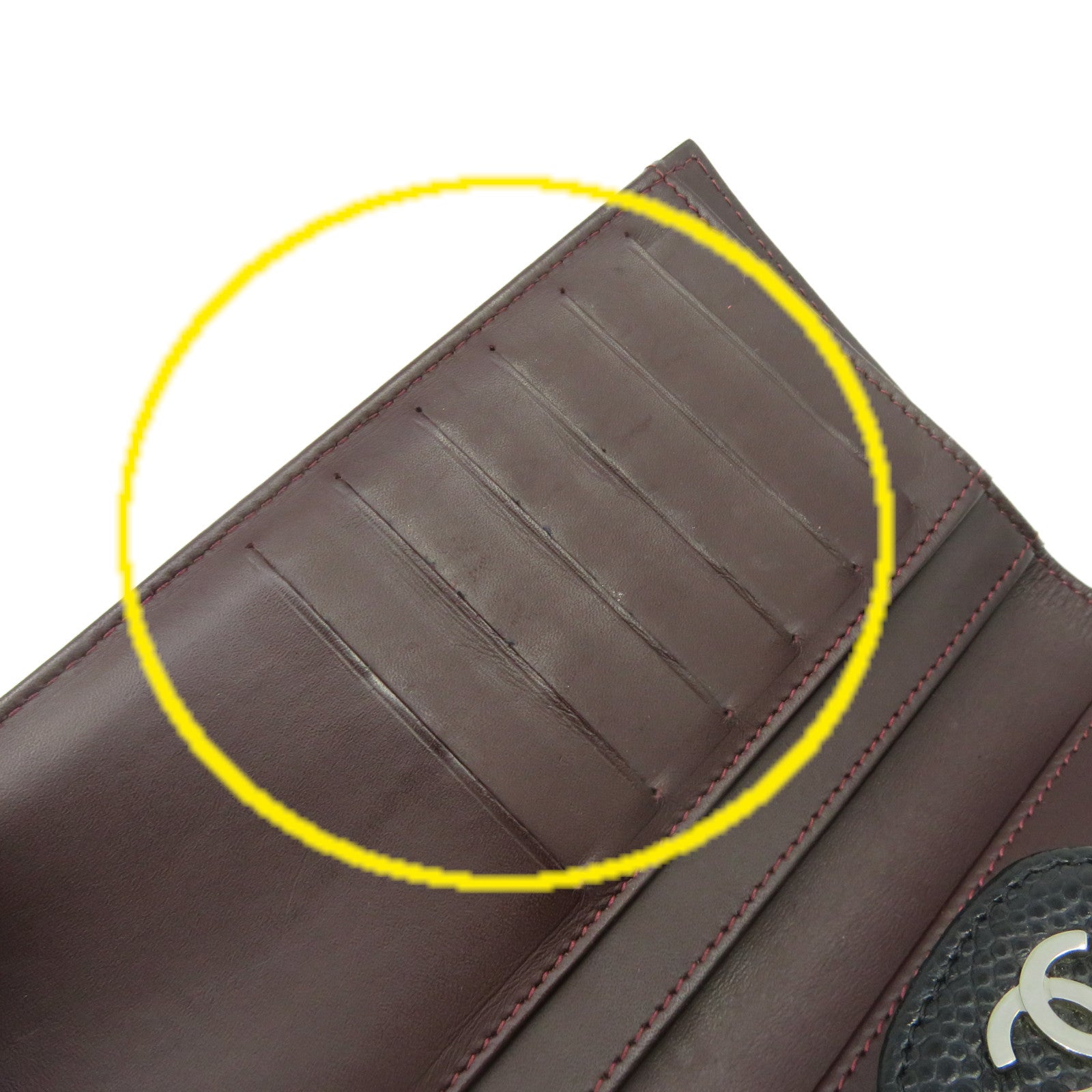 CHANEL 菱格Caviar皮革W Snap Long Wallet金扣长钱包黑色