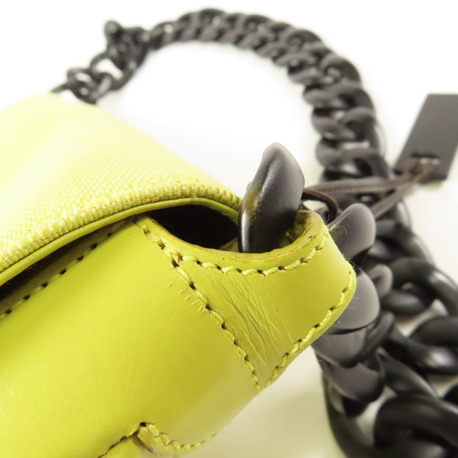 GUCCI GG SHW Shoulder Bag Canvas/Leather 0013820 Yellow