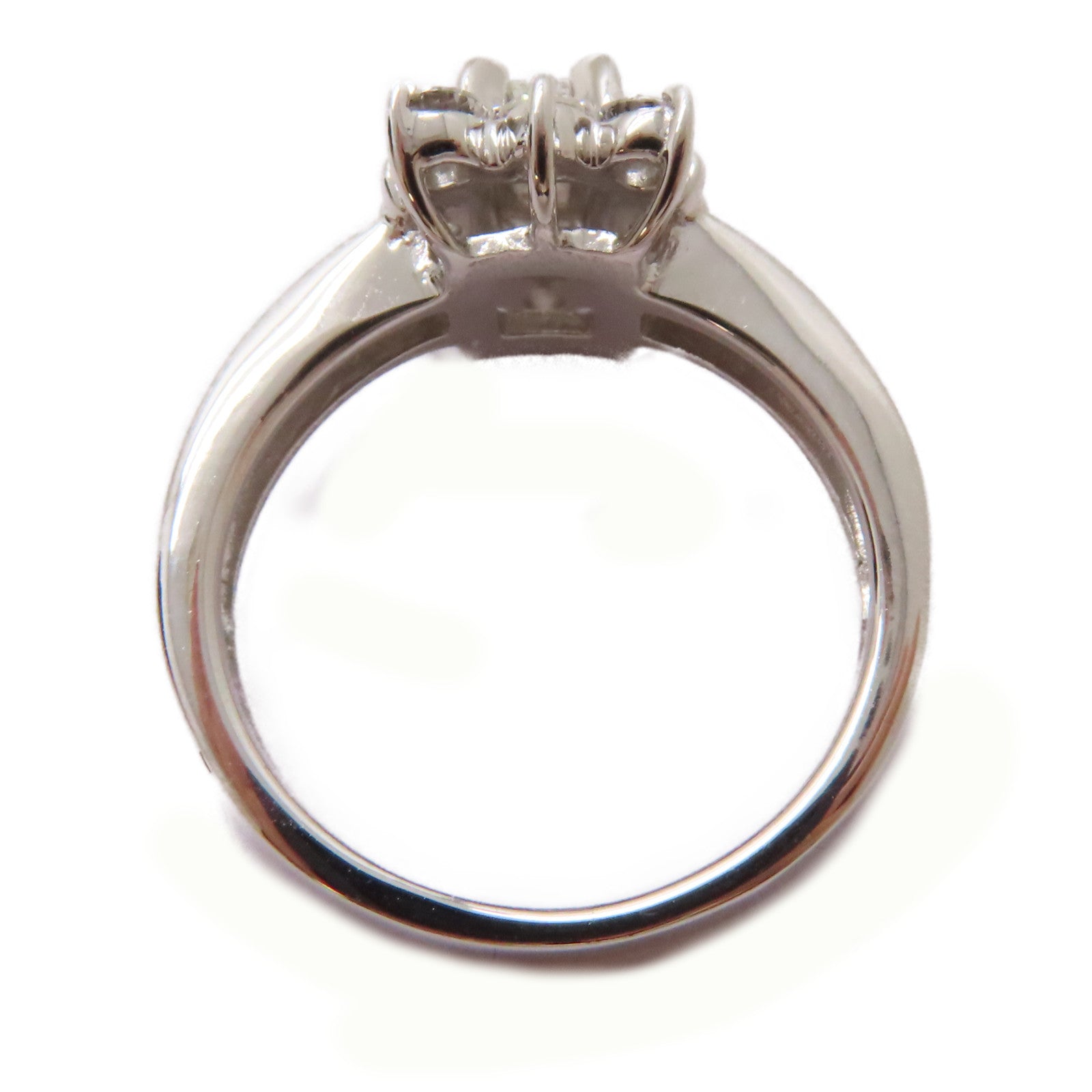 JEWELRY 【激減優惠】18K白金0.5ct鑽石/0.2ct鑽石Diamond Ring戒指US#5.25