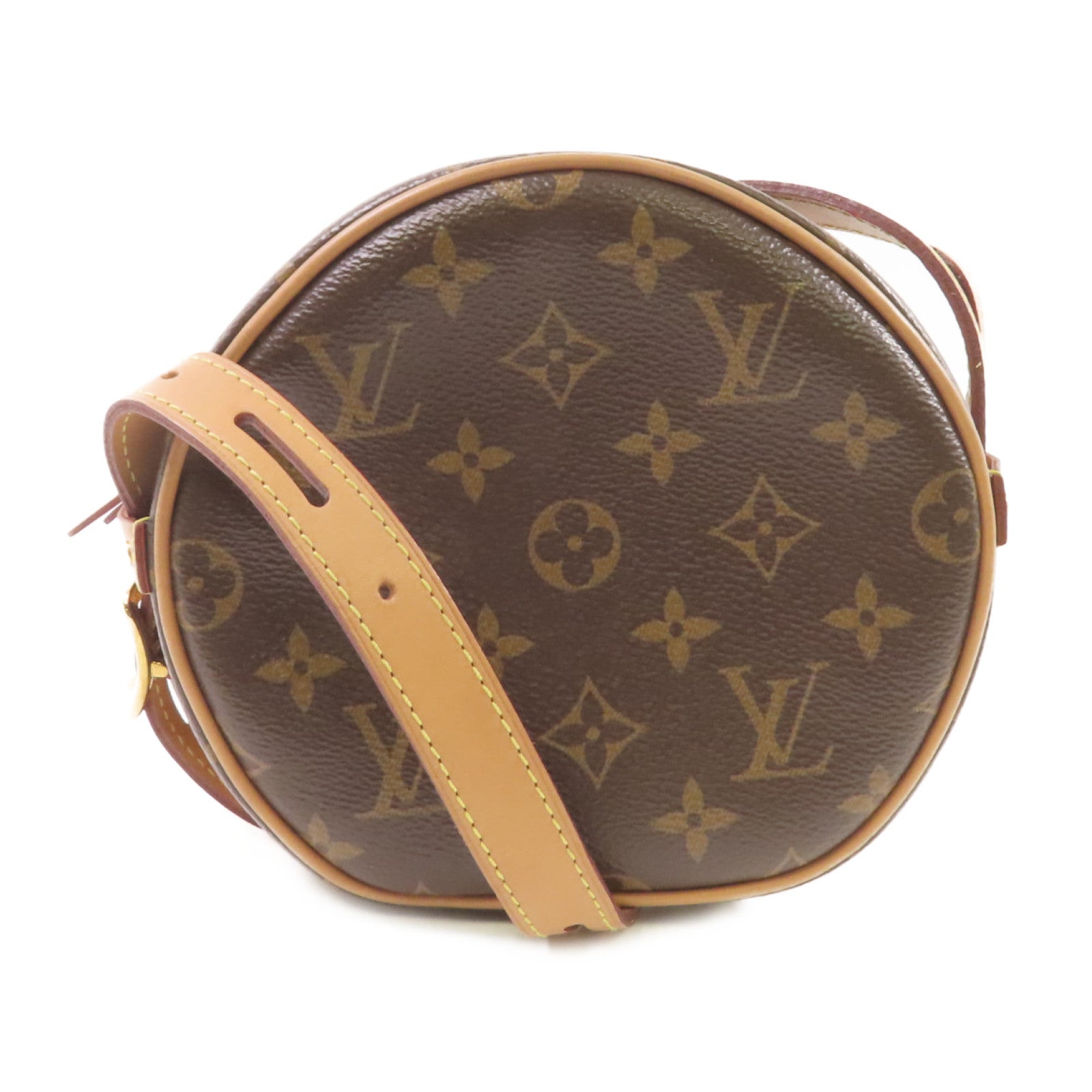 LOUIS VUITTON 【激減優惠】Monogram Boite Chapeau Souple Shoulder Bag金扣肩背袋啡色