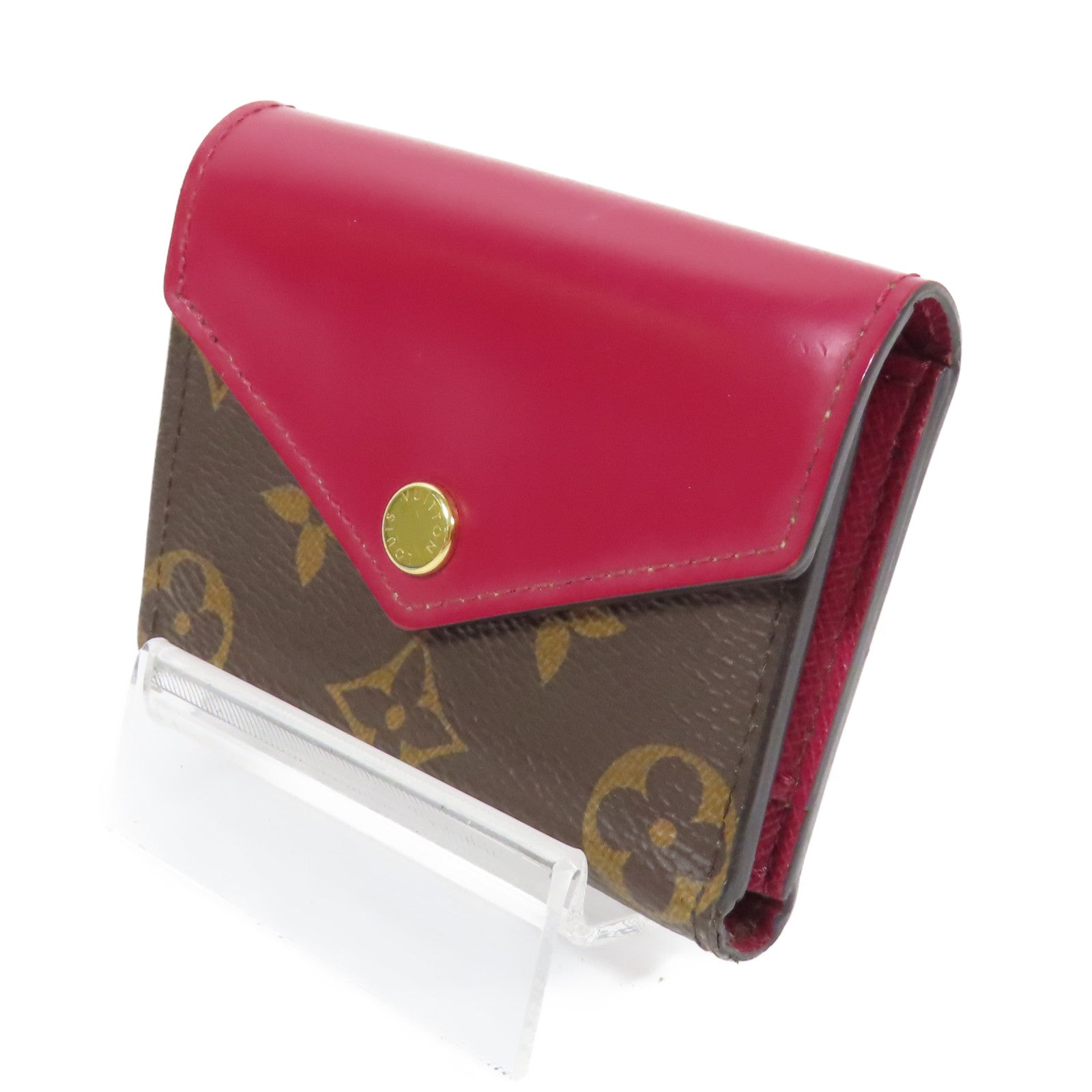 LOUIS VUITTON Monogram Zoe Wallet金扣錢包