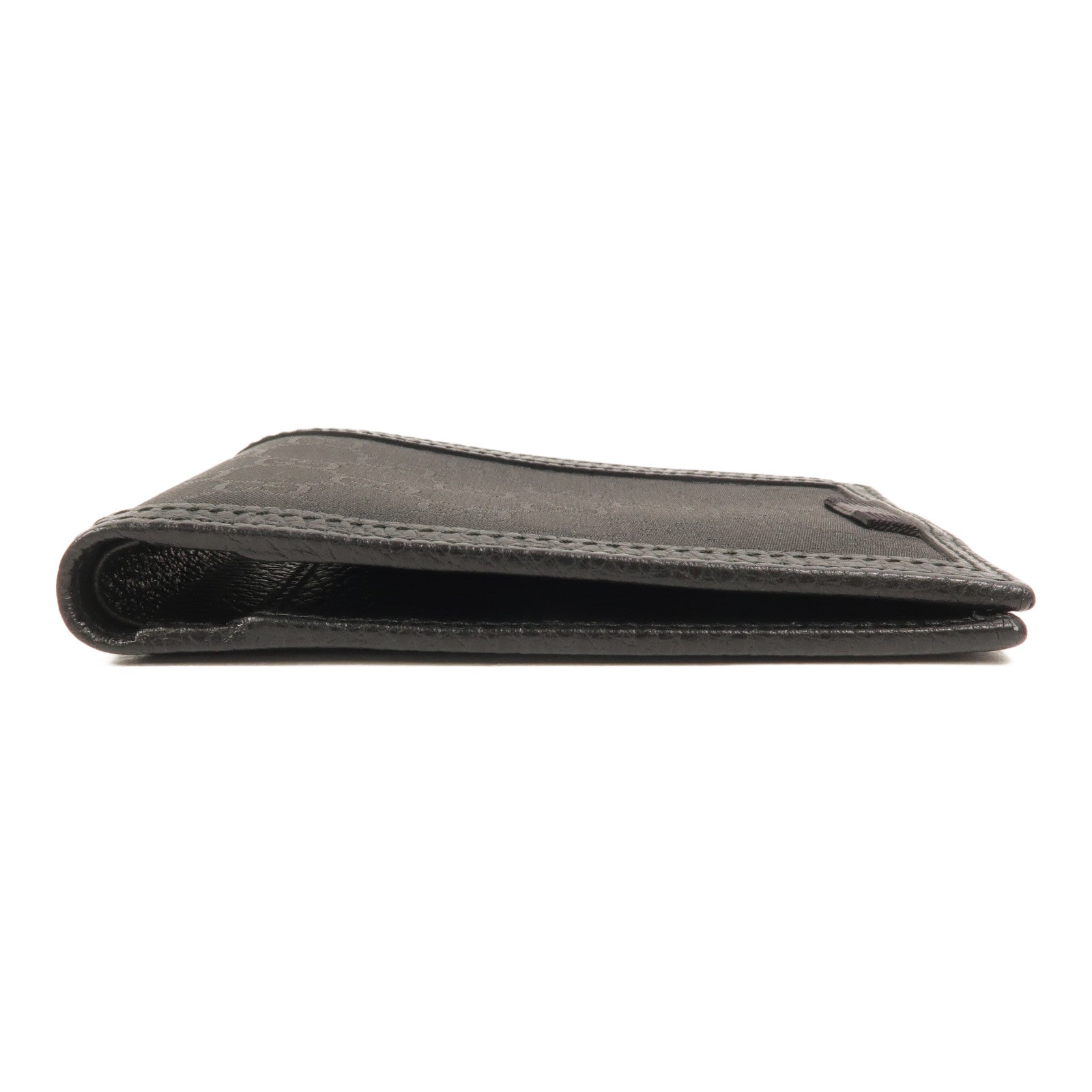 GUCCI 尼龍/牛皮皮革GG Bifold Wallet錢包