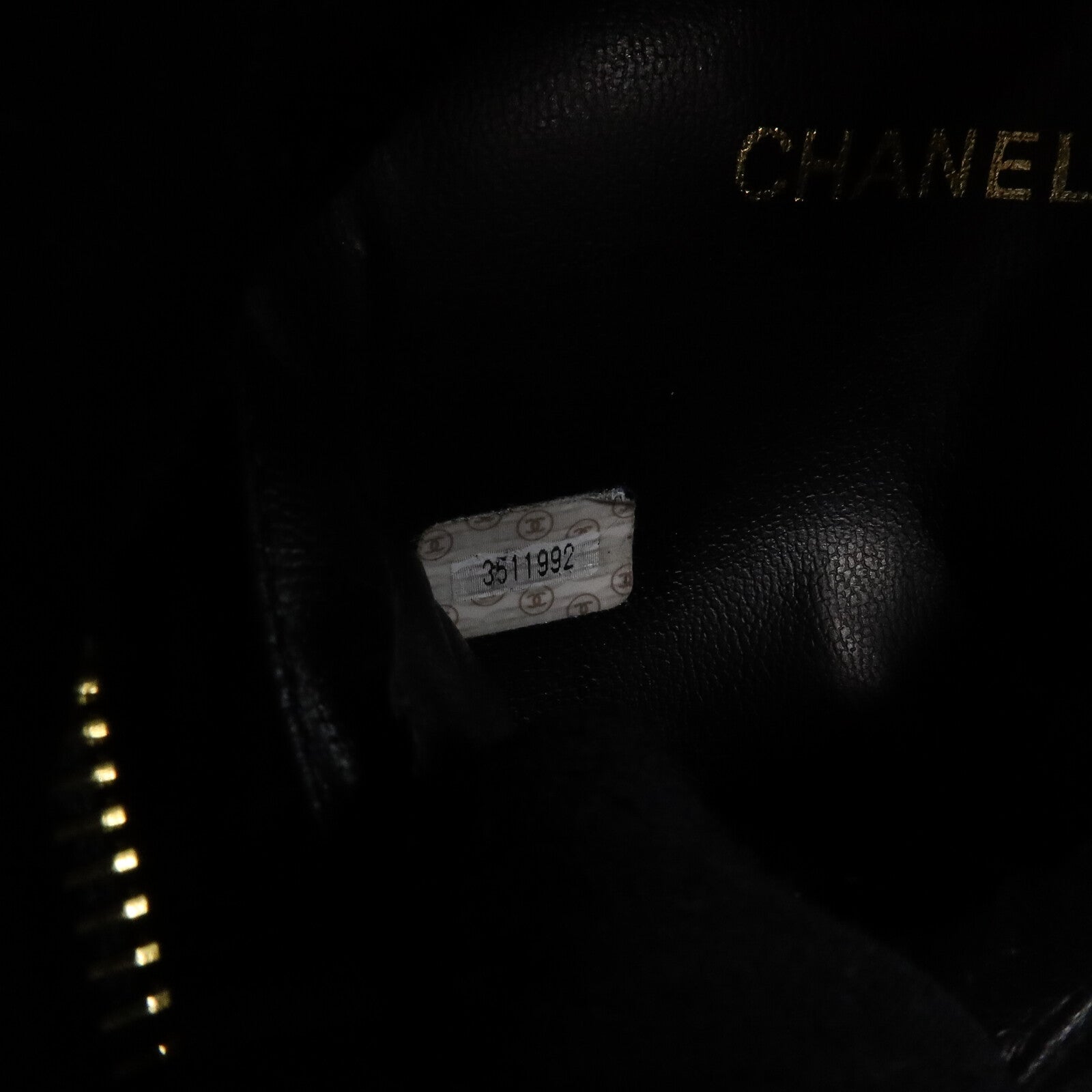 CHANEL 牛皮皮革Vintage Vanity手挽袋