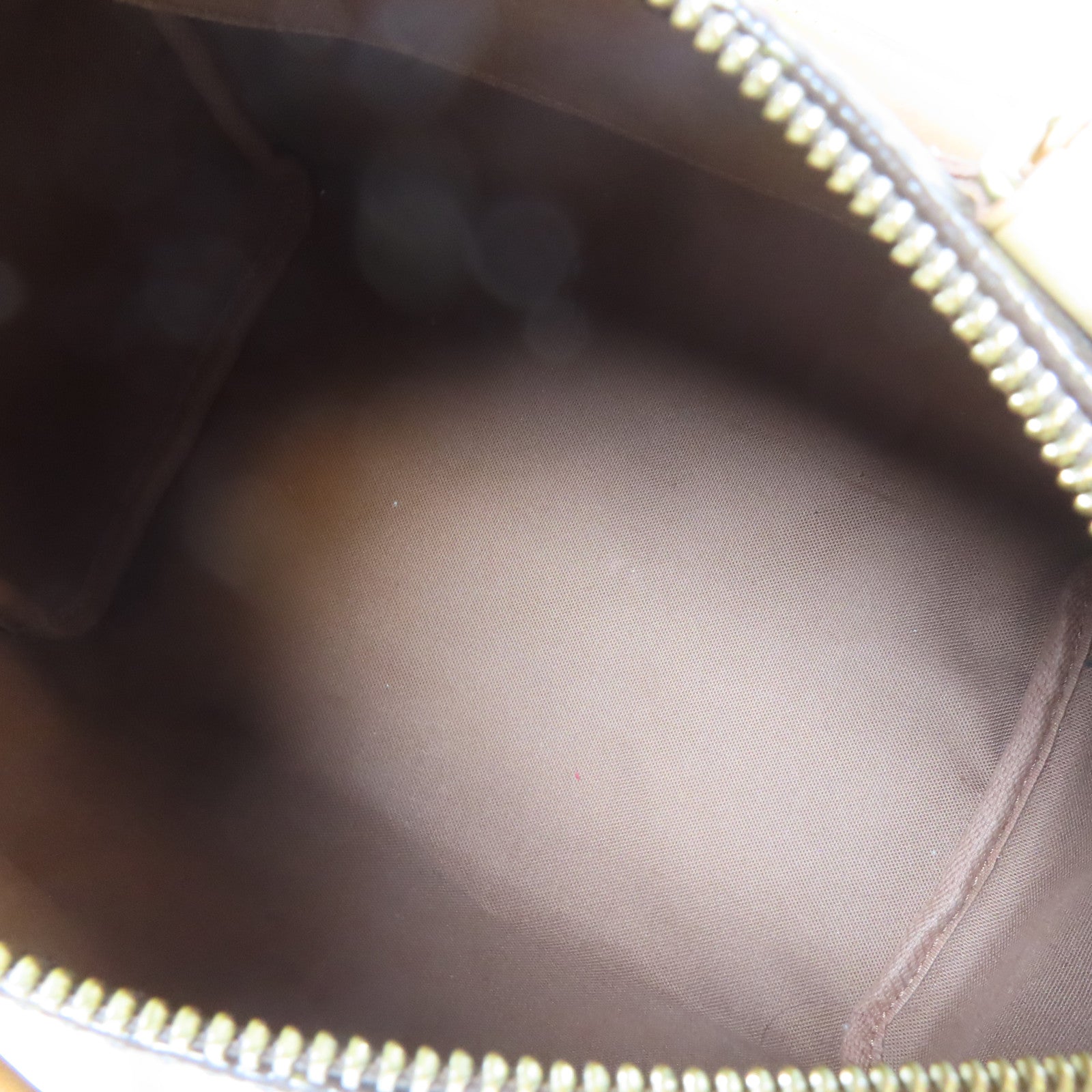 LOUIS VUITTON Monogram Speedy 25金扣手挽袋啡色